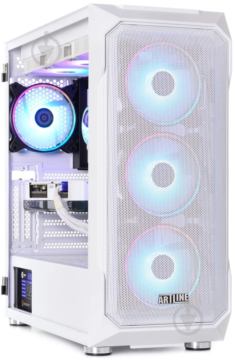 Компьютер Artline Gaming X77WHITE (X77Whitev101) white - фото 6 Компьютер Artline Gaming X77WHITE (X77Whitev101) white - фото 6