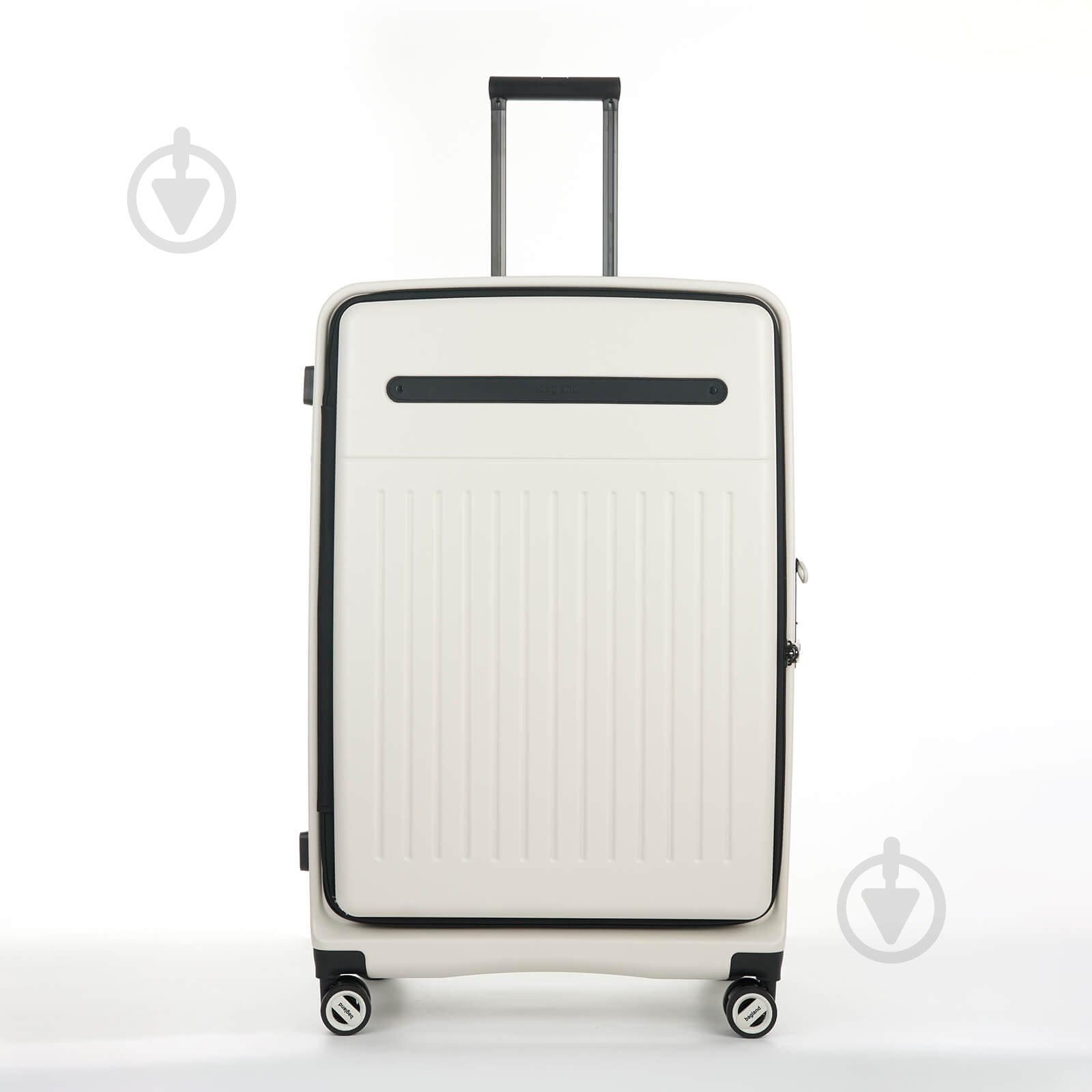 Чемодан Bagland VELO S 40 л белый - фото 1