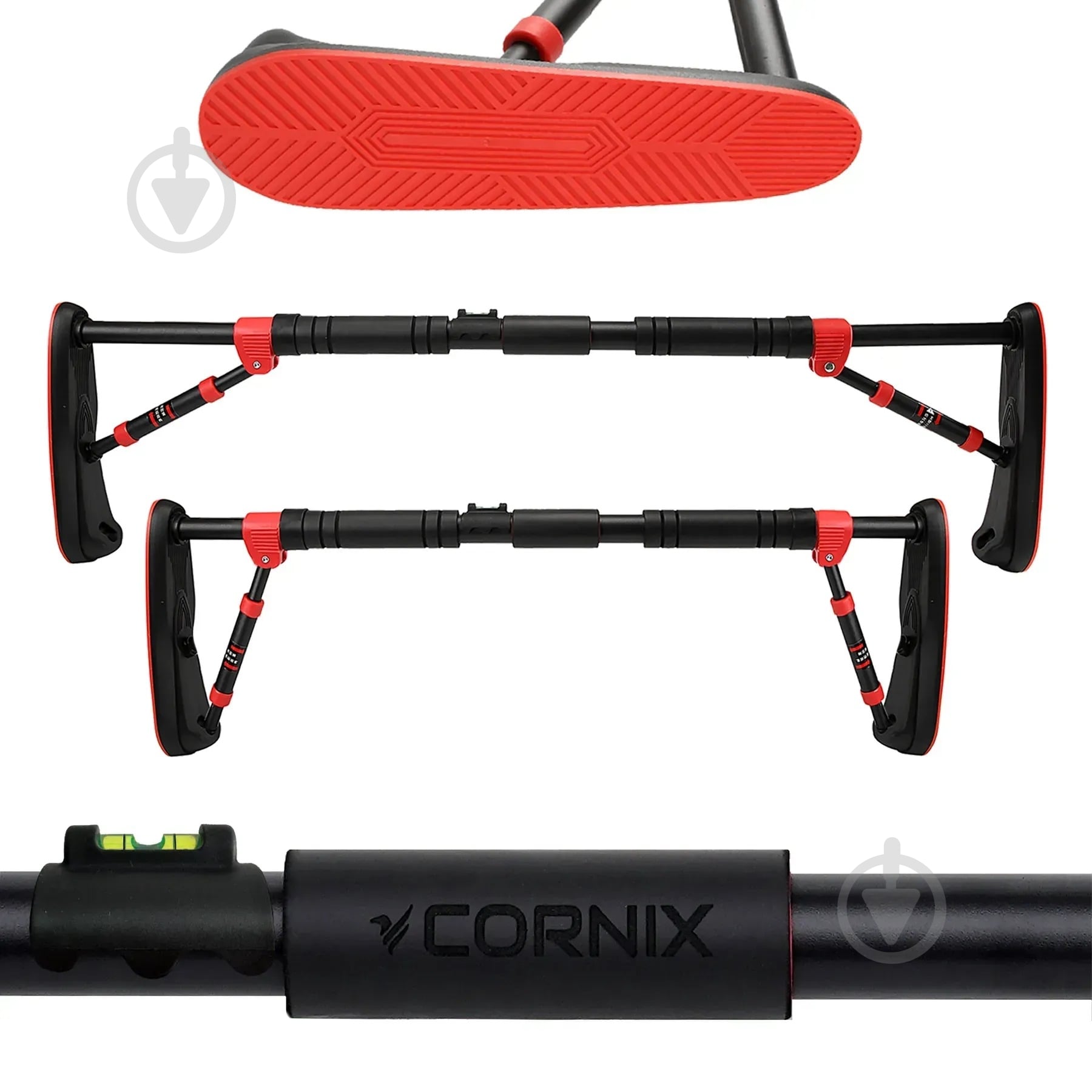 Турнік настінний Cornix XR-0290 SS25 120 см - фото 1 Турнік настінний Cornix XR-0290 SS25 120 см - фото 1