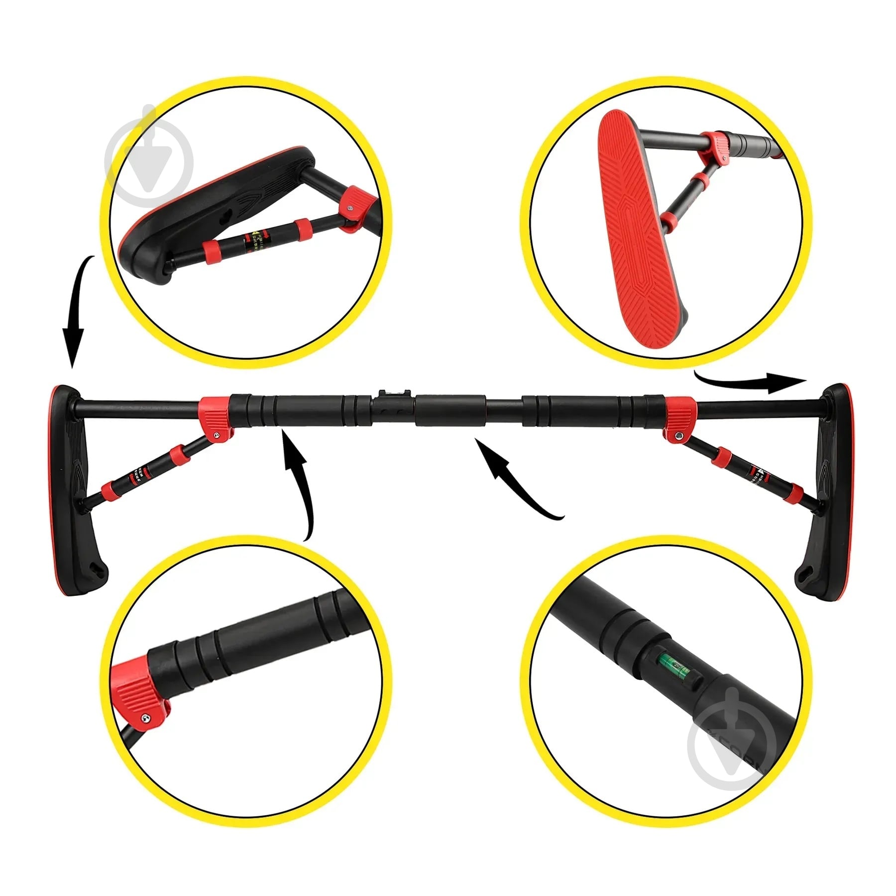 Турнік настінний Cornix XR-0290 SS25 120 см - фото 14 Турнік настінний Cornix XR-0290 SS25 120 см - фото 14