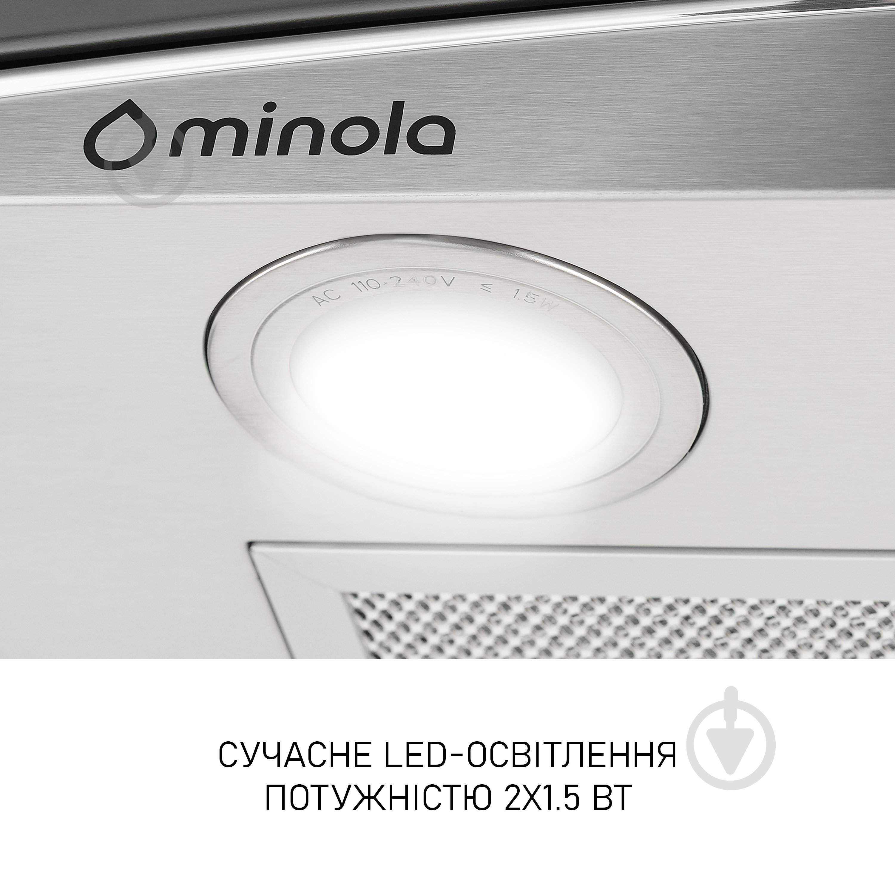 Витяжка Minola MTG 6242 I LED - фото 7