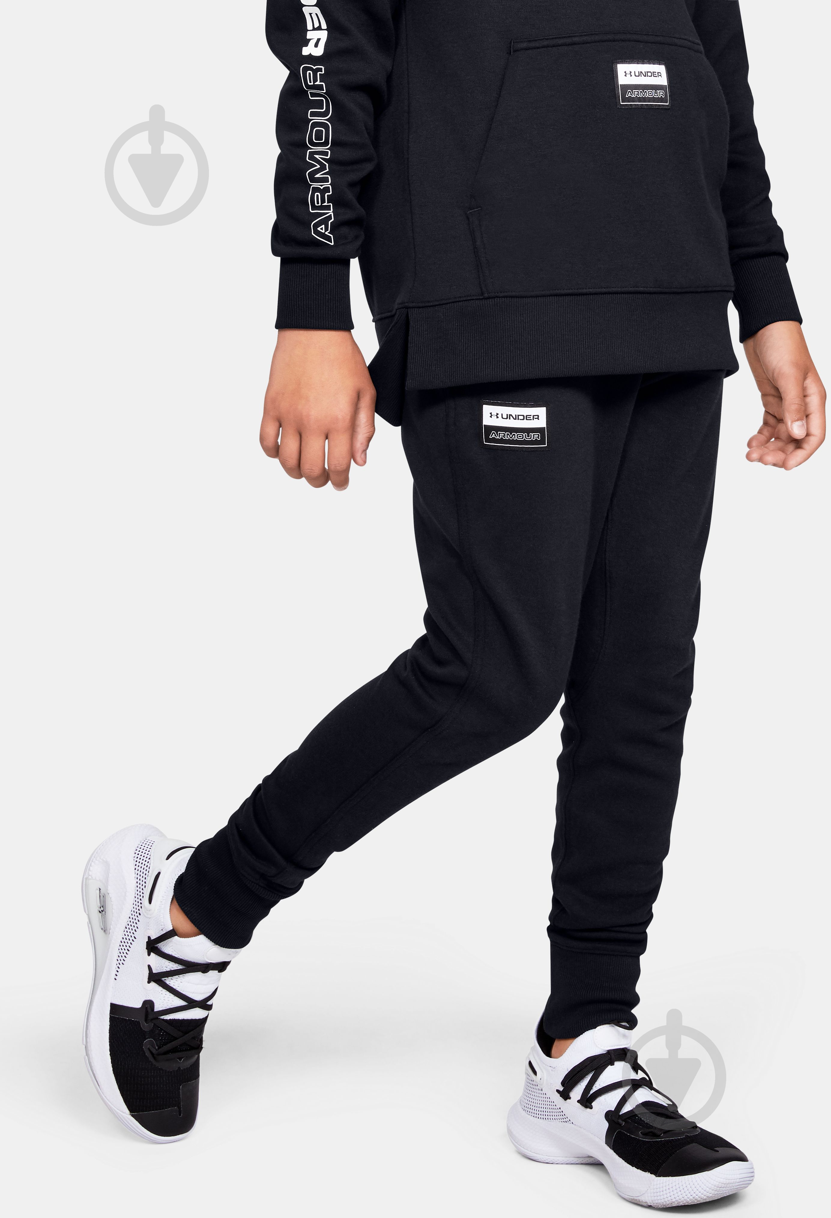 Брюки Under Armour Unstoppable Double Knit Pant 1343292-001 р. S черный - фото 3 Брюки Under Armour Unstoppable Double Knit Pant 1343292-001 р. S черный - фото 3