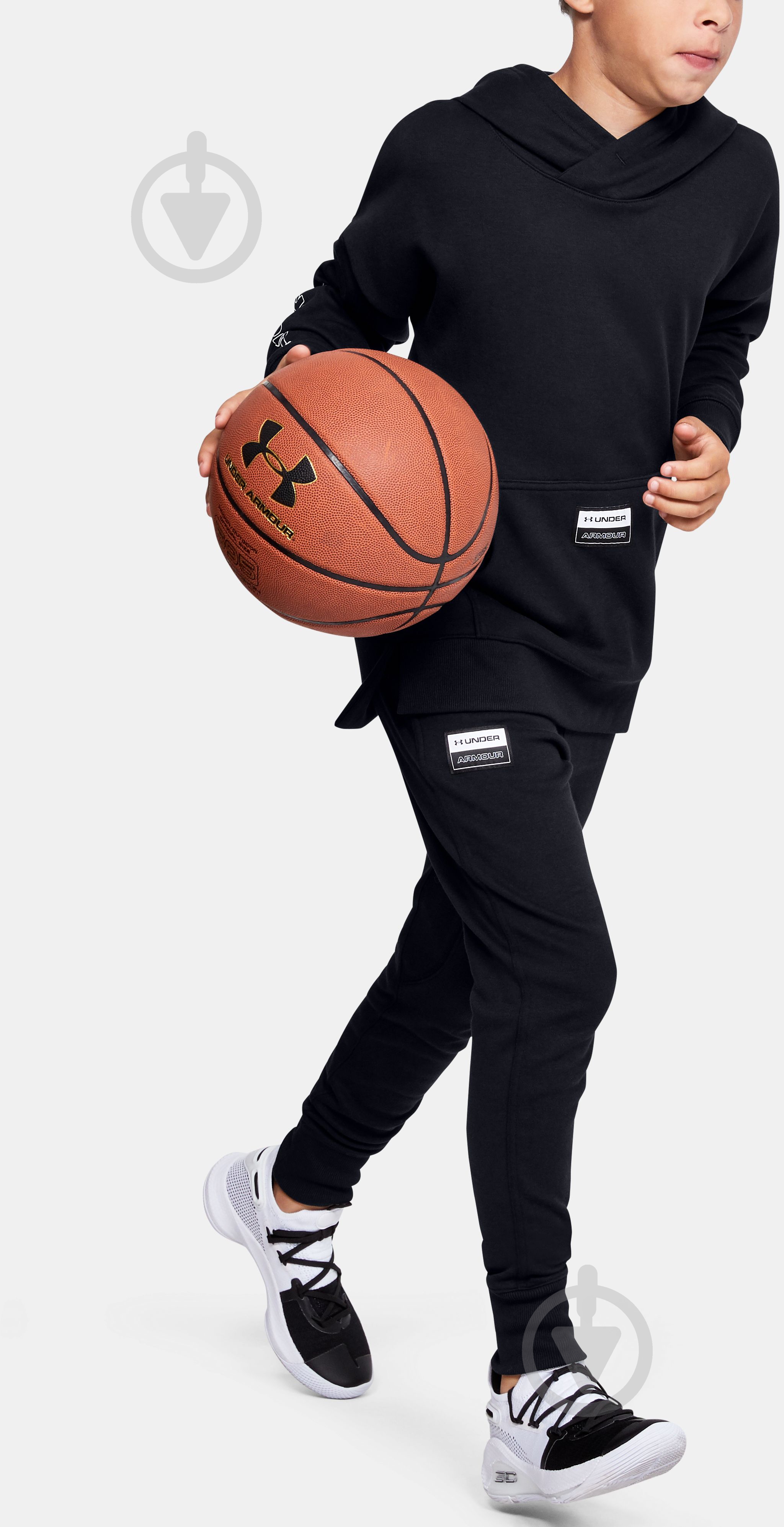 Брюки Under Armour Unstoppable Double Knit Pant 1343292-001 р. S черный - фото 6 Брюки Under Armour Unstoppable Double Knit Pant 1343292-001 р. S черный - фото 6