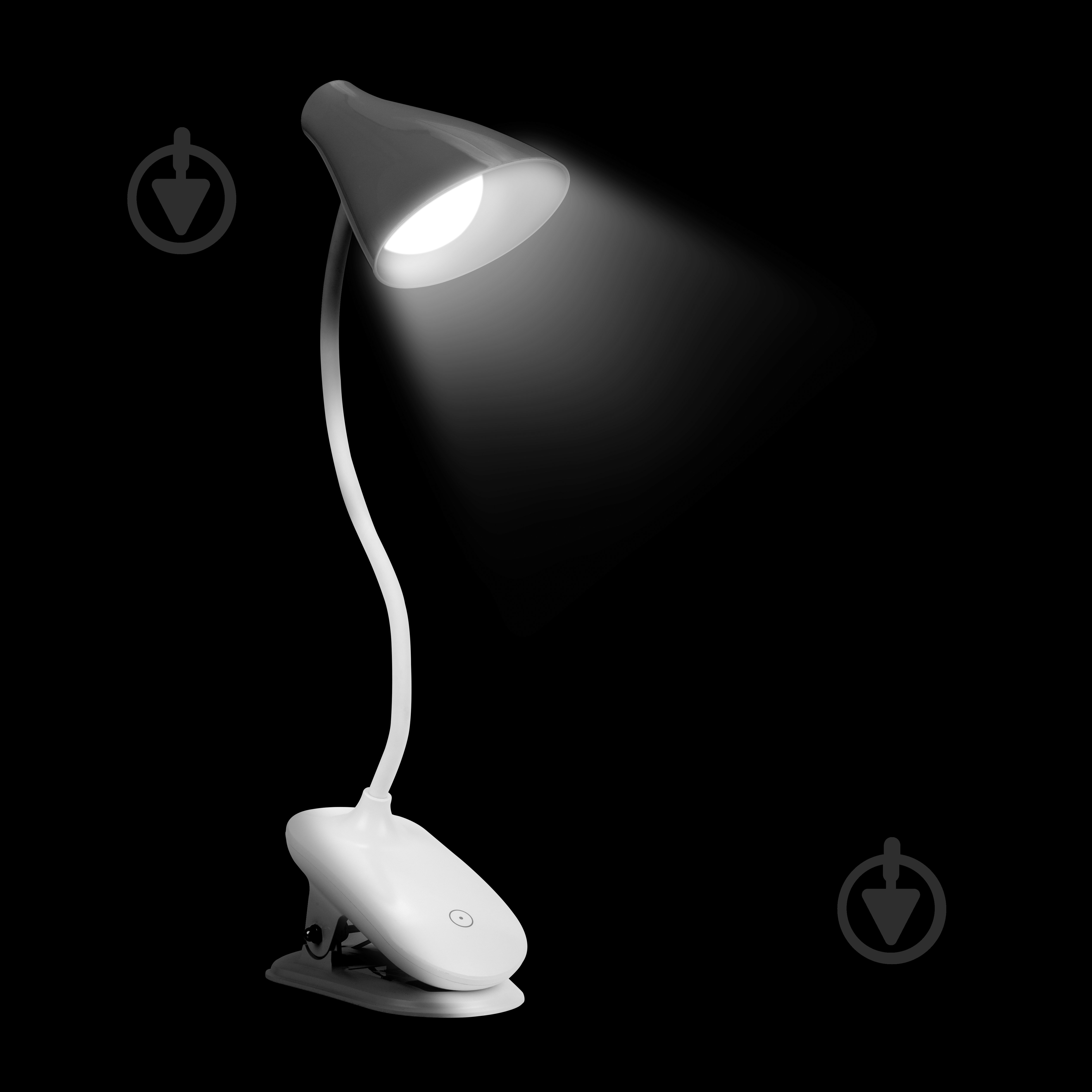 Настольная лампа аккумуляторная Luna Home 5 Вт без цоколя белый ALT-852W - фото 4