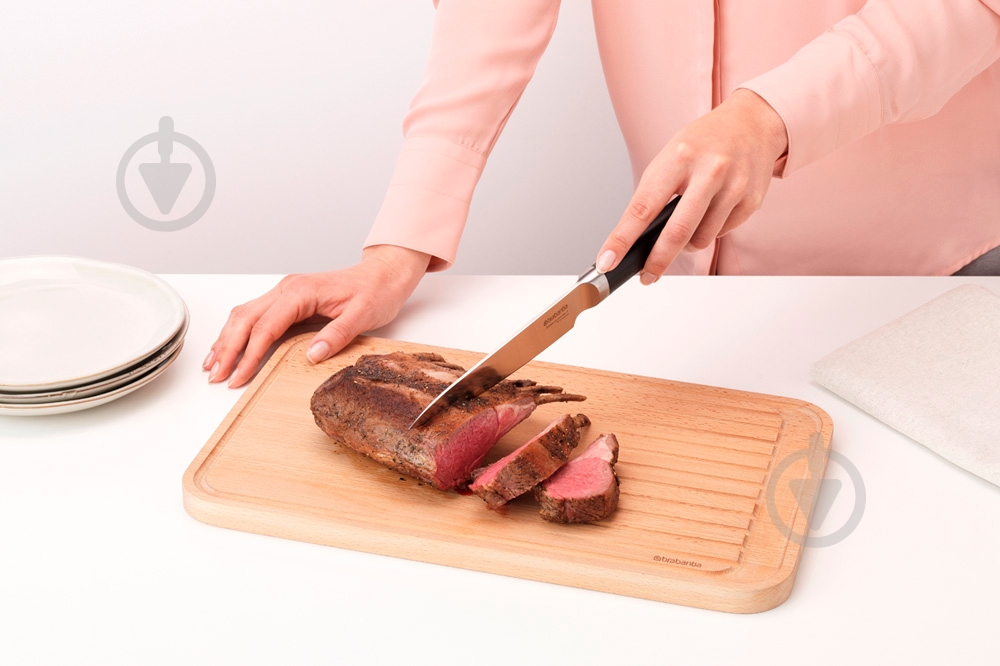 Доска для мяса Brabantia Profile 25х40х2 см дерево - фото 3