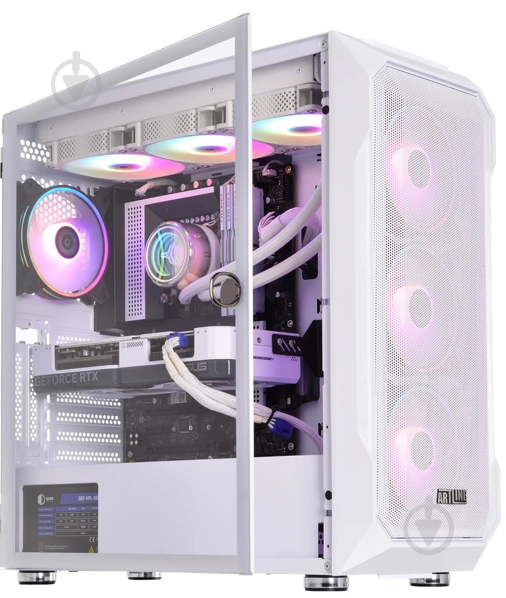Компьютер Artline Gaming X77WHITE (X77Whitev110) white - фото 10 Компьютер Artline Gaming X77WHITE (X77Whitev110) white - фото 10