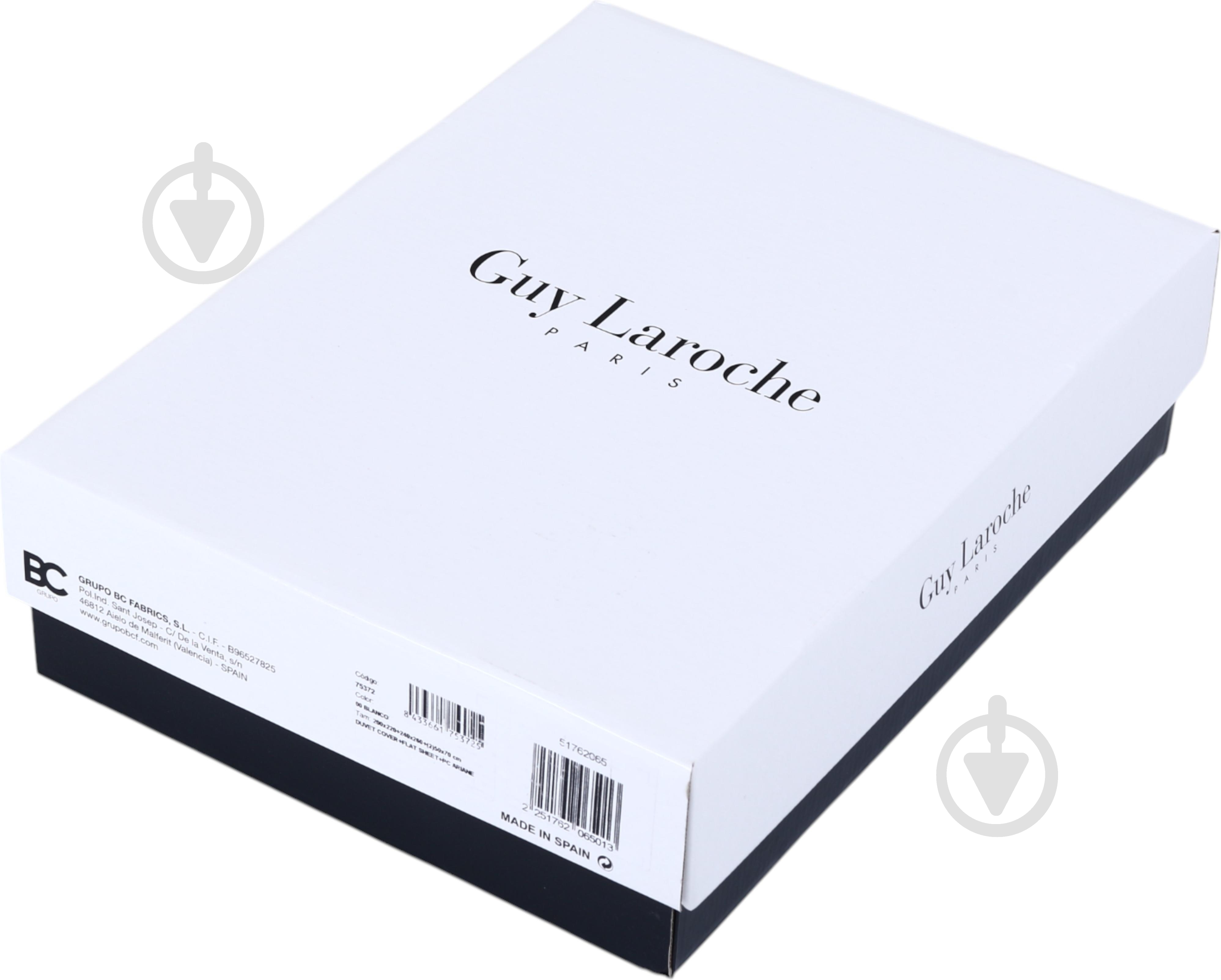 Комплект постельного белья Ariane 2 серый Guy Laroche Paris - фото 4 Комплект постельного белья Ariane 2 серый Guy Laroche Paris - фото 4