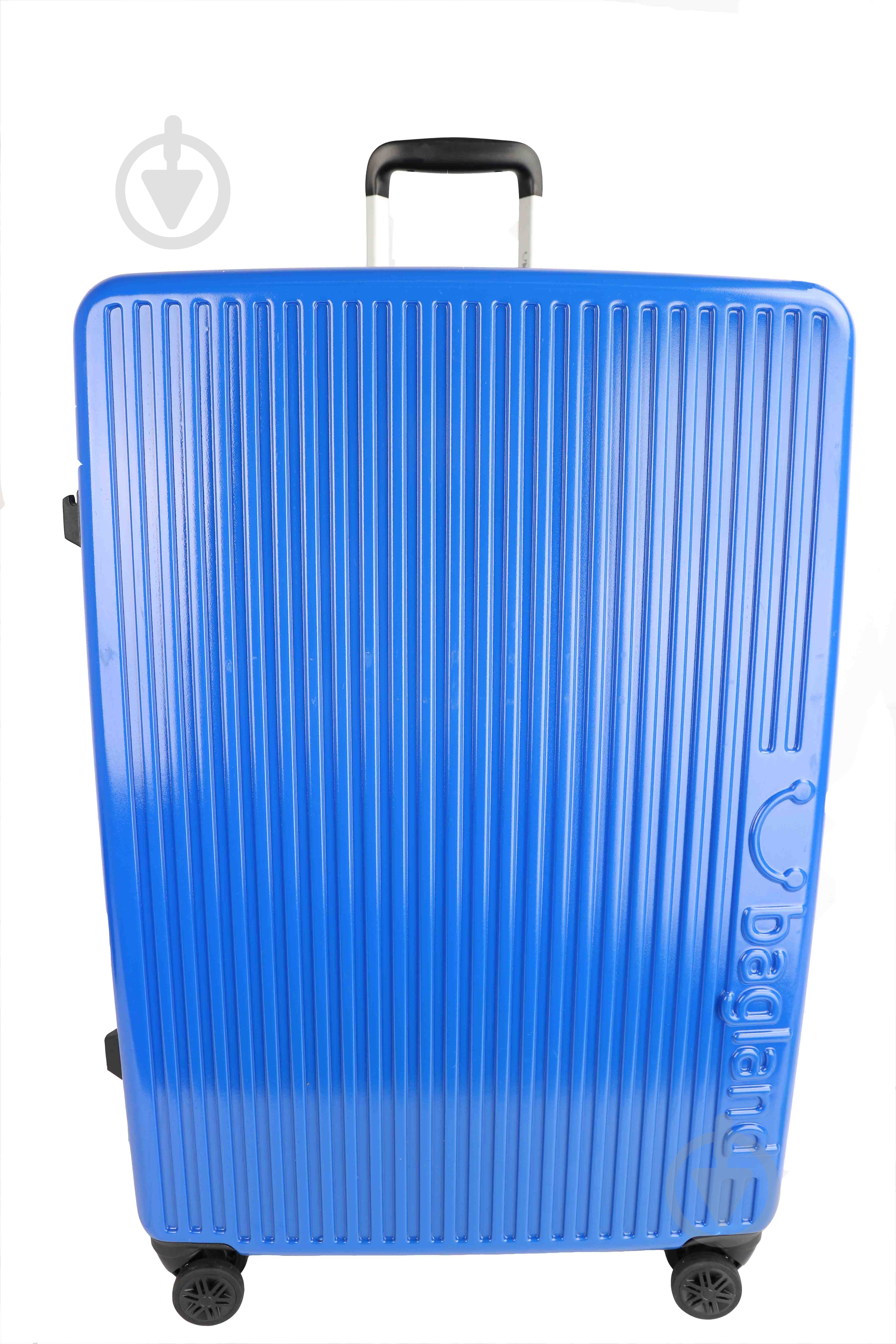 Чемодан Bagland WAVE S 40 л синий - фото 1