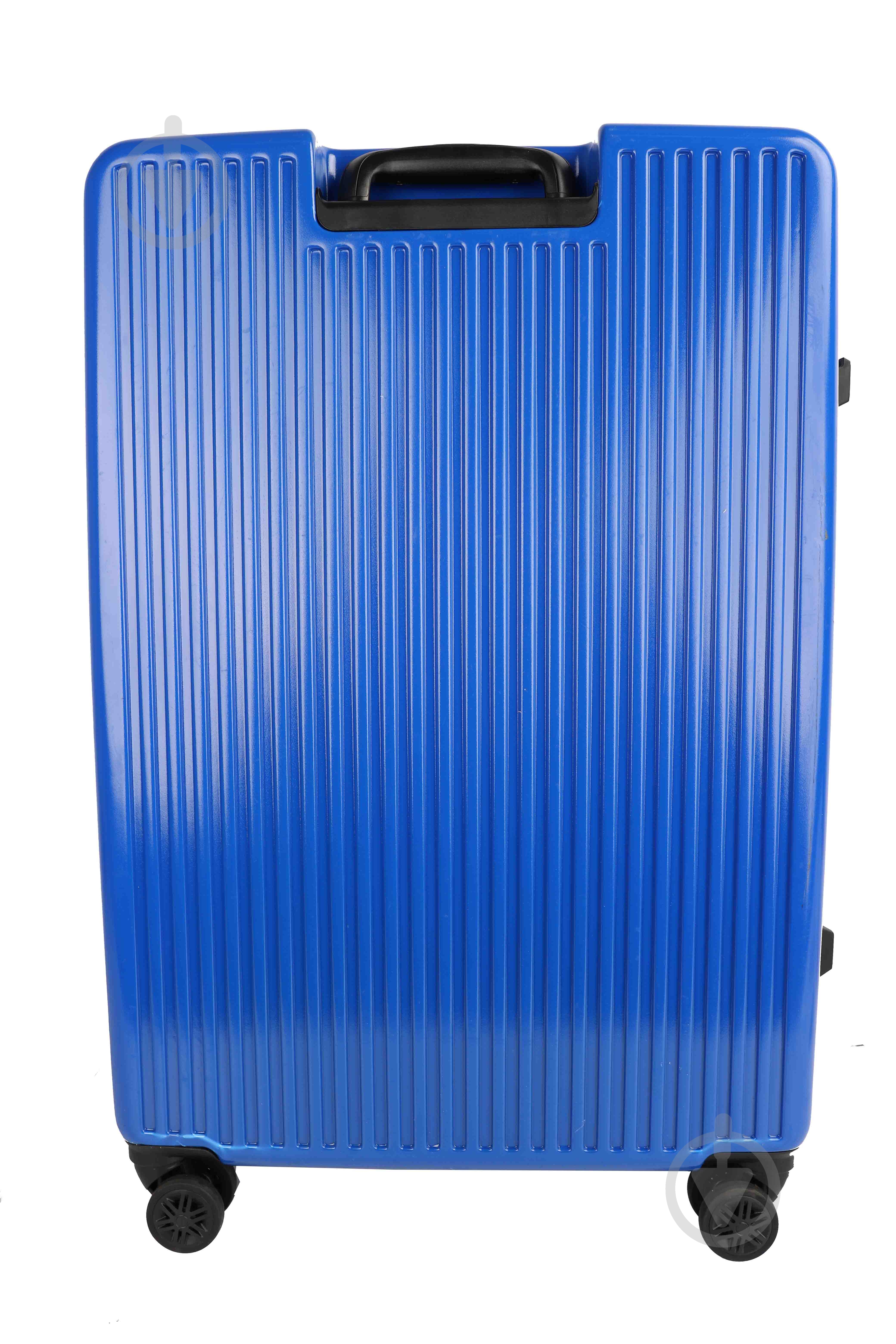 Чемодан Bagland WAVE S 40 л синий - фото 2