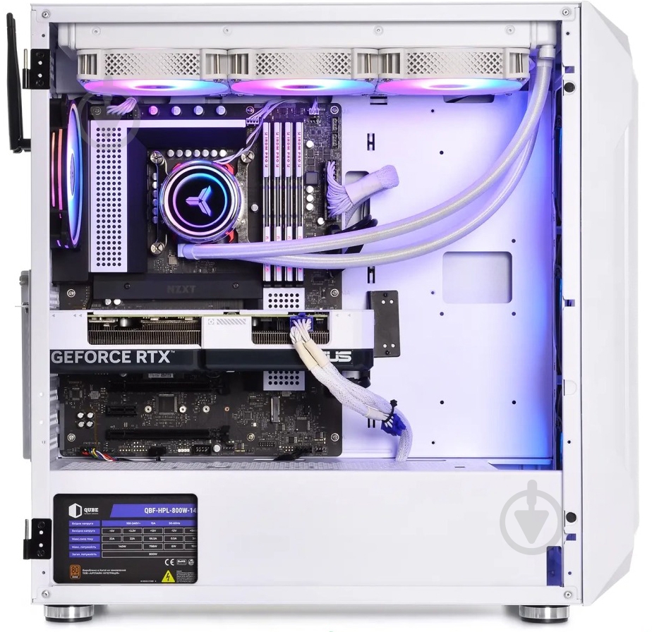 Компьютер Artline Gaming X77WHITE (X77Whitev102Win) white - фото 4