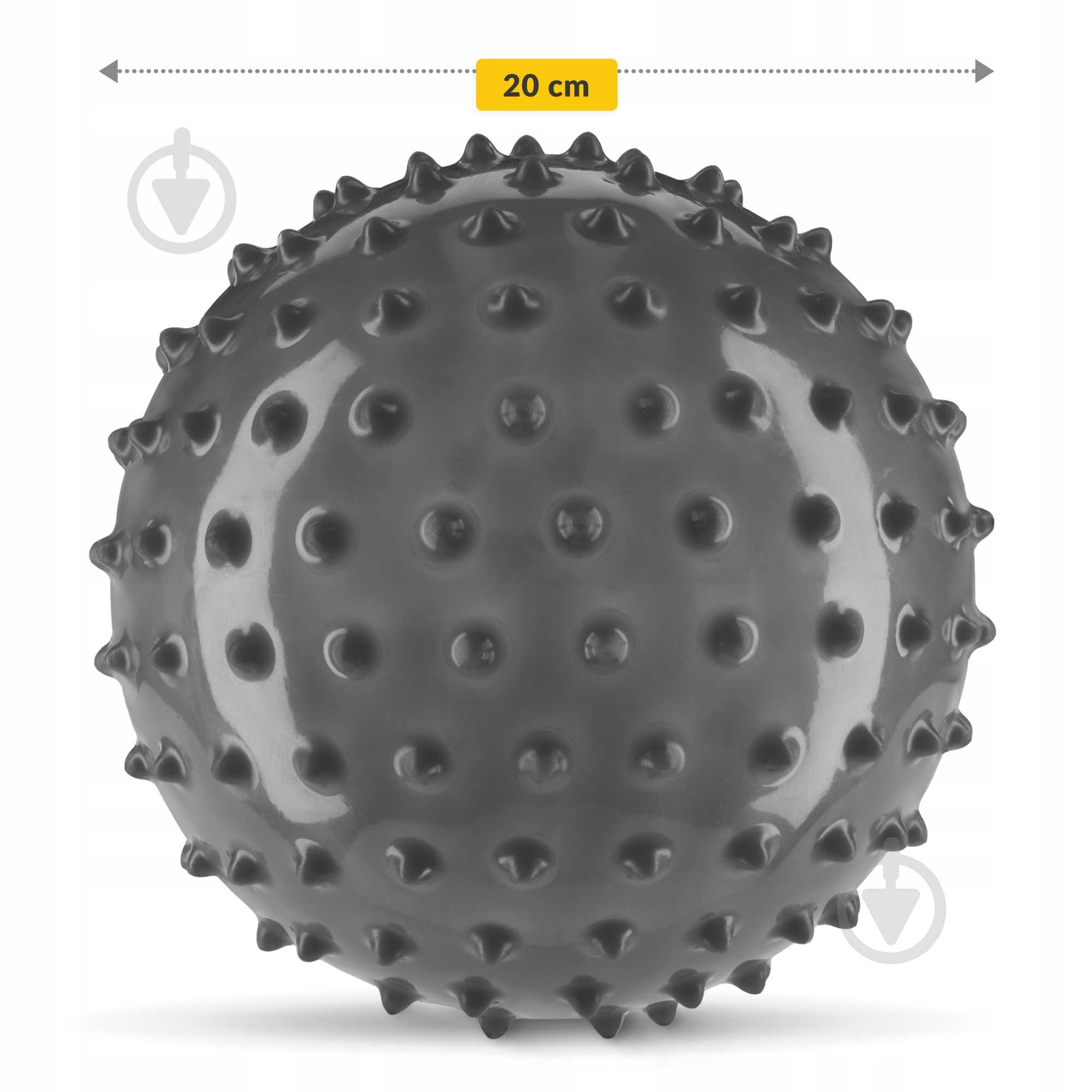 Гімнастичний м'яч 4fizjo (масажний) Black d20 см P-5905973402330 - фото 6 Гімнастичний м'яч 4fizjo (масажний) Black d20 см P-5905973402330 - фото 6