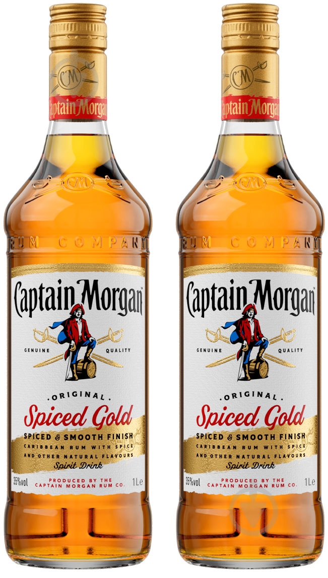 Напиток ромовый Spiced Gold 2 шт 1 л - фото 1