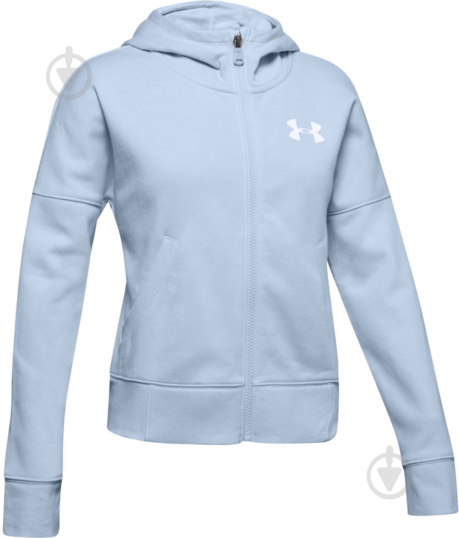 Джемпер Under Armour Rival Full Zip 1343621-460 синий - фото 1