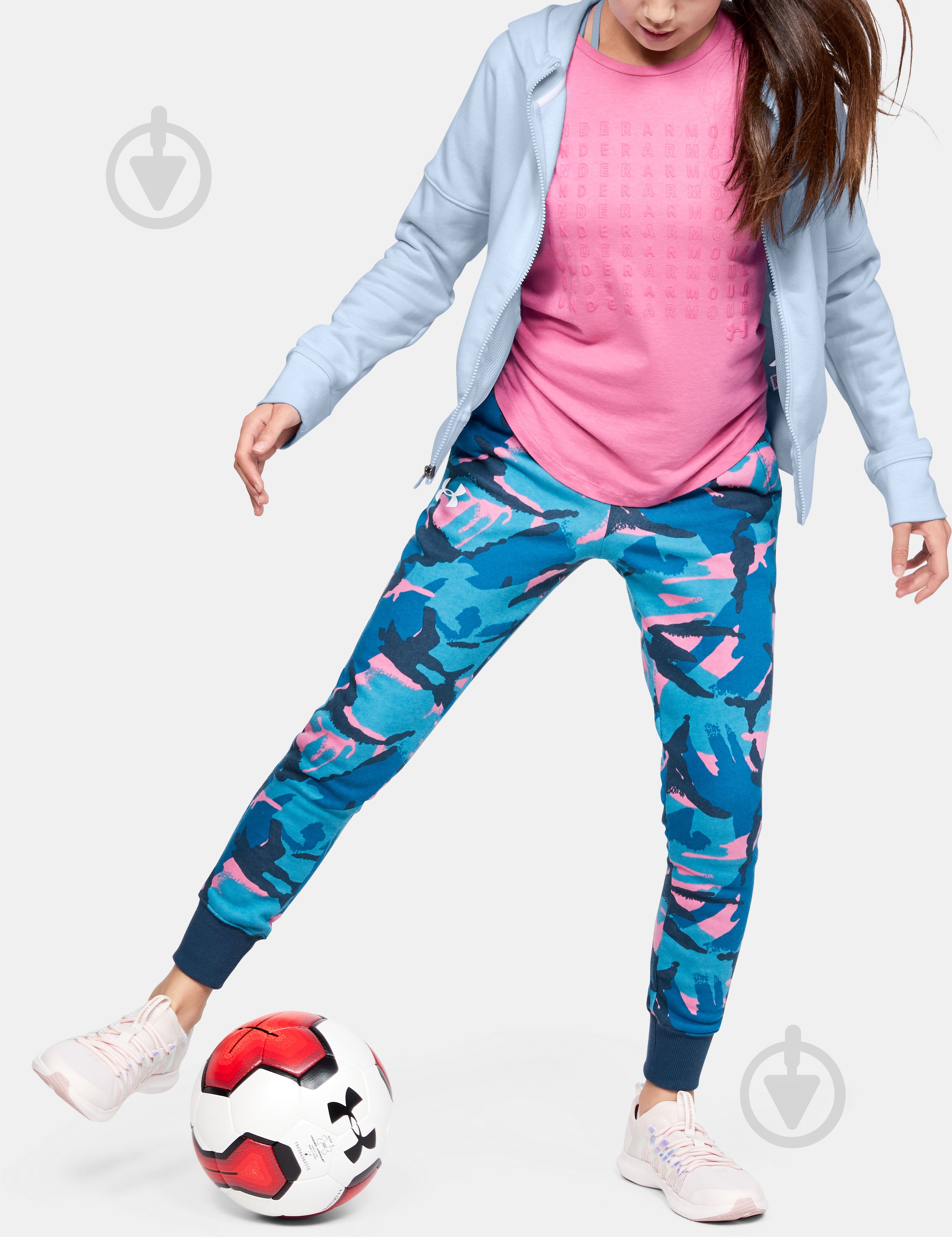 Джемпер Under Armour Rival Full Zip 1343621-460 синий - фото 4