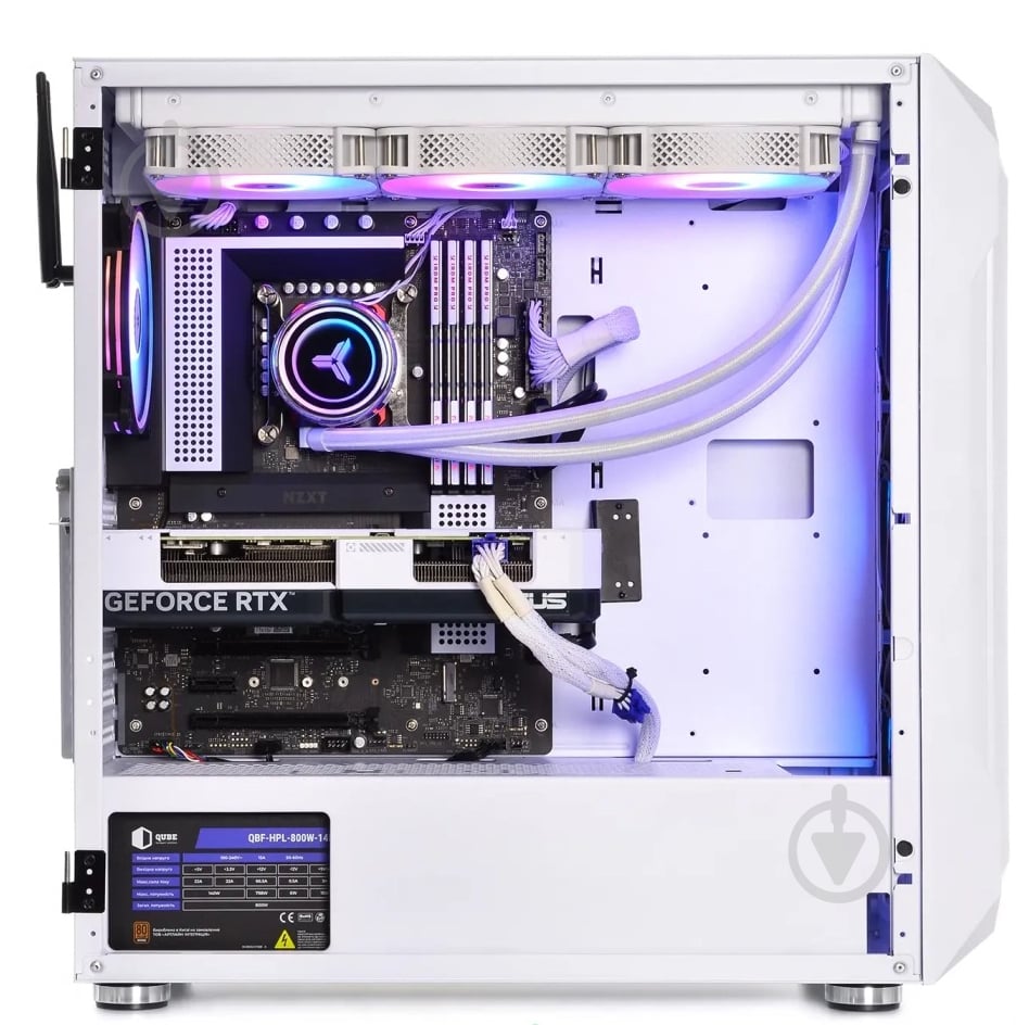 Компьютер Artline Gaming X77WHITE (X77Whitev101Win) white - фото 5 Компьютер Artline Gaming X77WHITE (X77Whitev101Win) white - фото 5