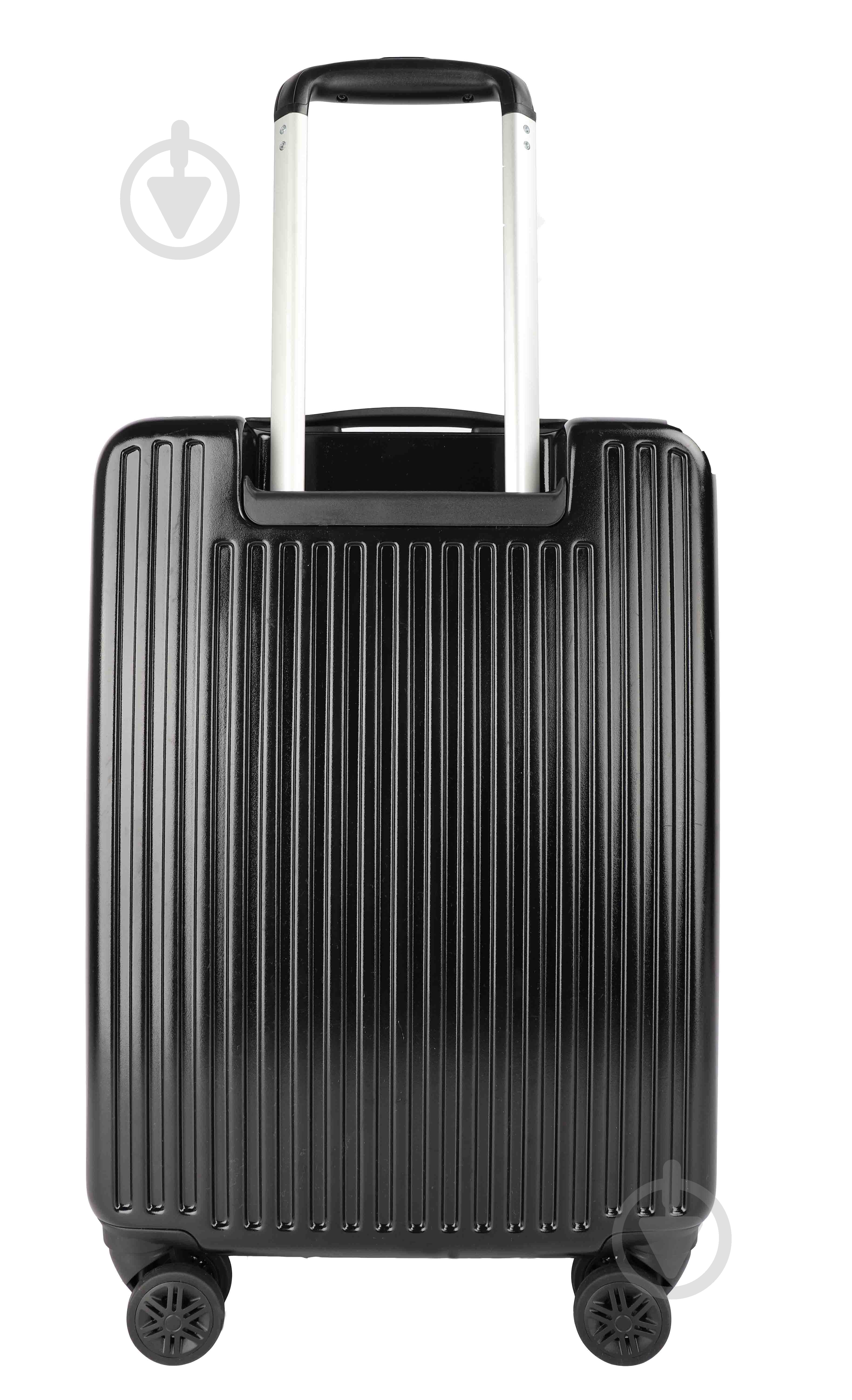 Чемодан Bagland WAVE M 72 л черный - фото 2