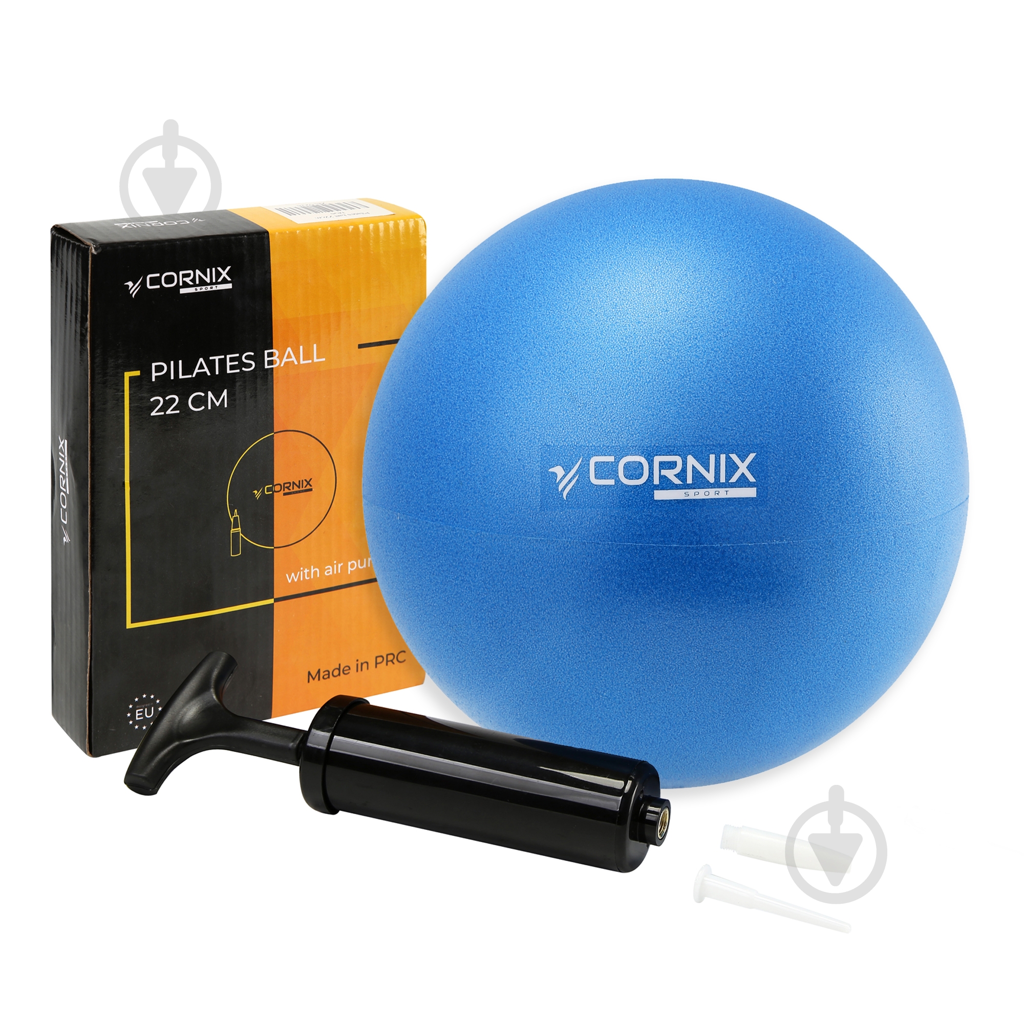 Гімнастичний м'яч Cornix MiniGYMball Blue d22 см XR-0226 - фото 1 Гімнастичний м'яч Cornix MiniGYMball Blue d22 см XR-0226 - фото 1
