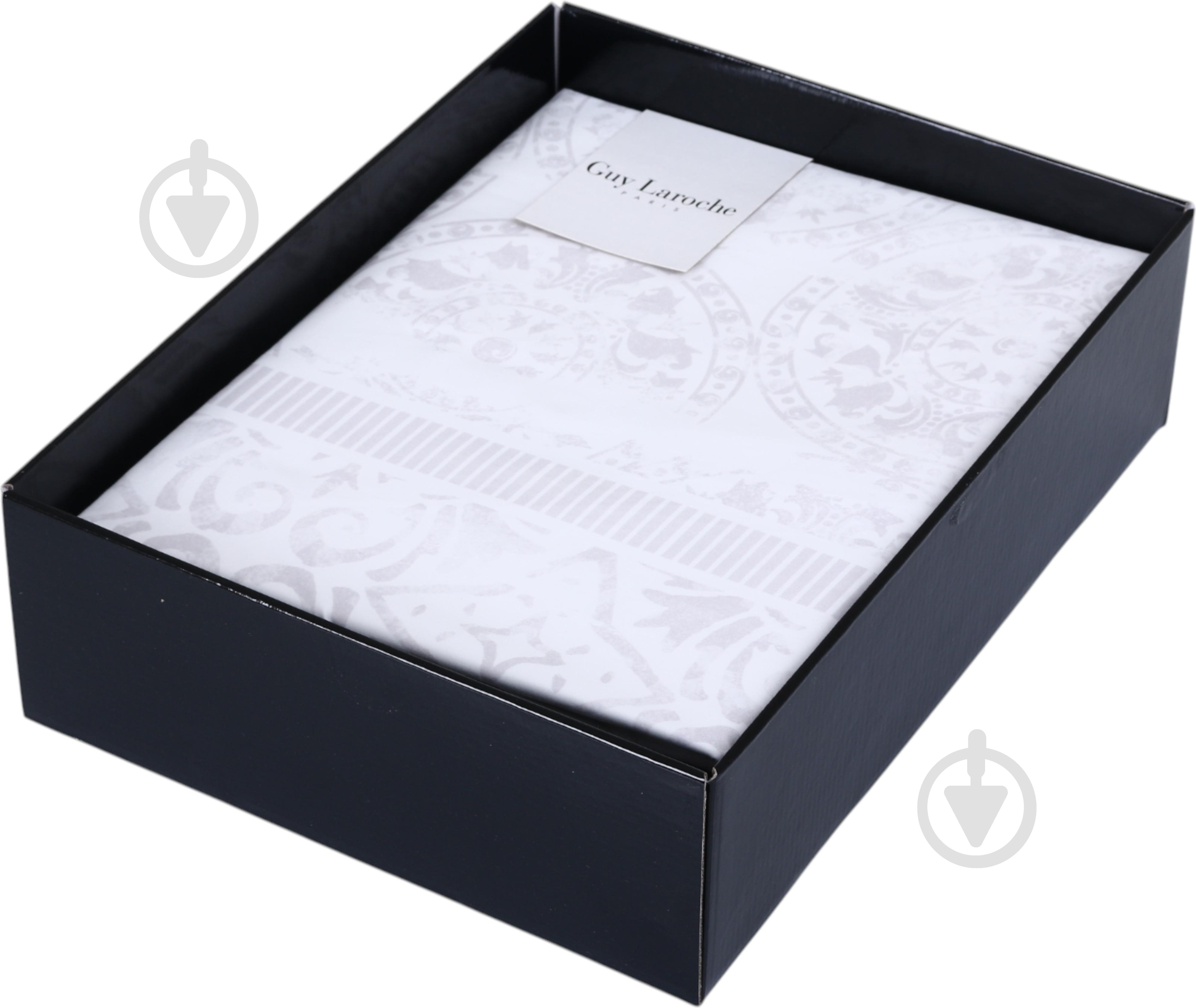 Комплект постельного белья Bari 2 белый Guy Laroche Paris - фото 5 Комплект постельного белья Bari 2 белый Guy Laroche Paris - фото 5