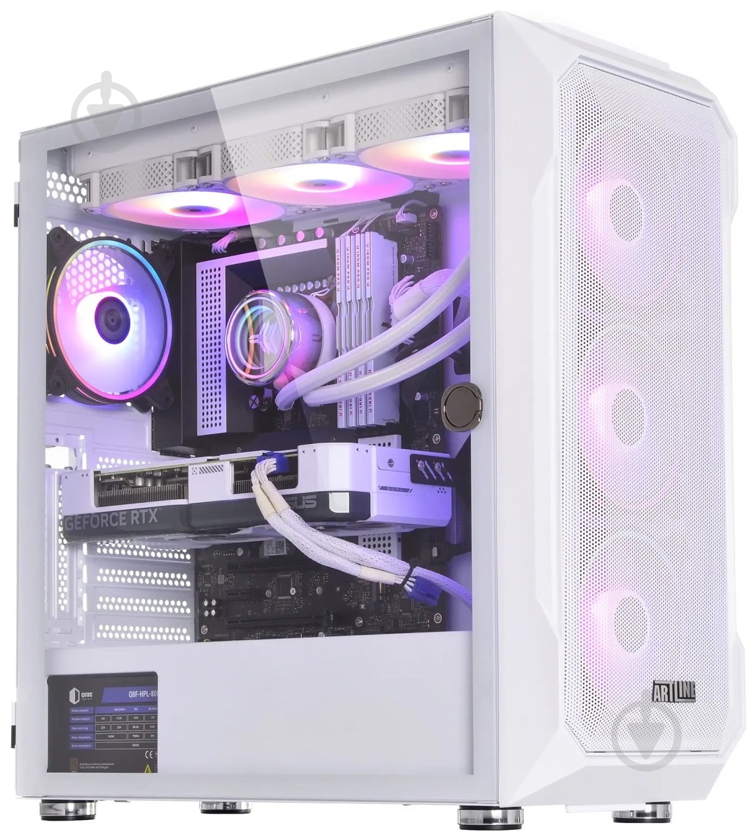 Компьютер Artline Gaming X77WHITE (X77Whitev103Win) white - фото 4
