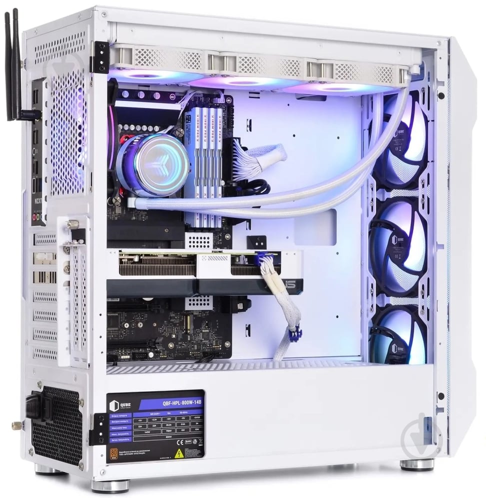 Компьютер Artline Gaming X77WHITE (X77Whitev103Win) white - фото 8