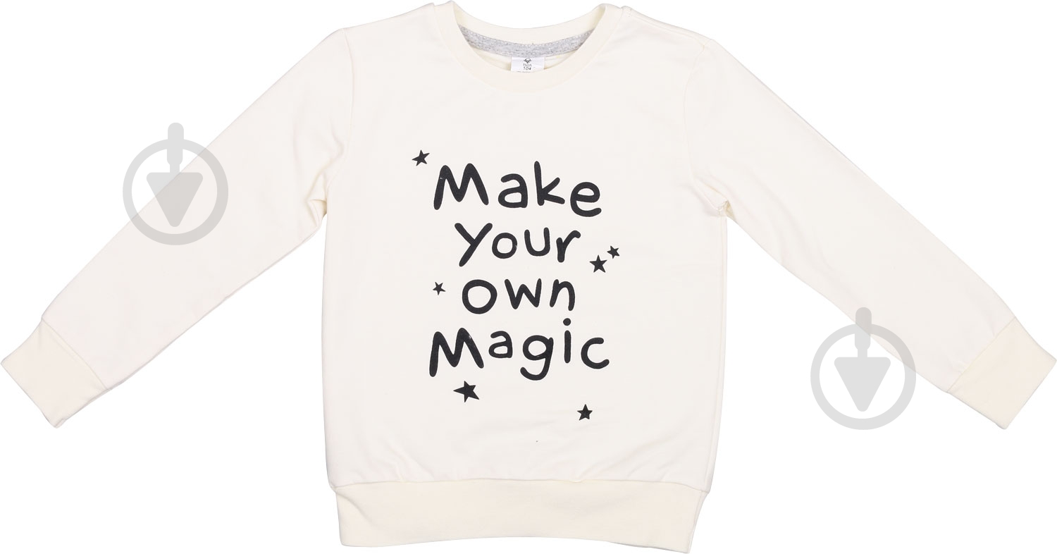 Джемпер Роза 190136 р.110 молочный - фото 2