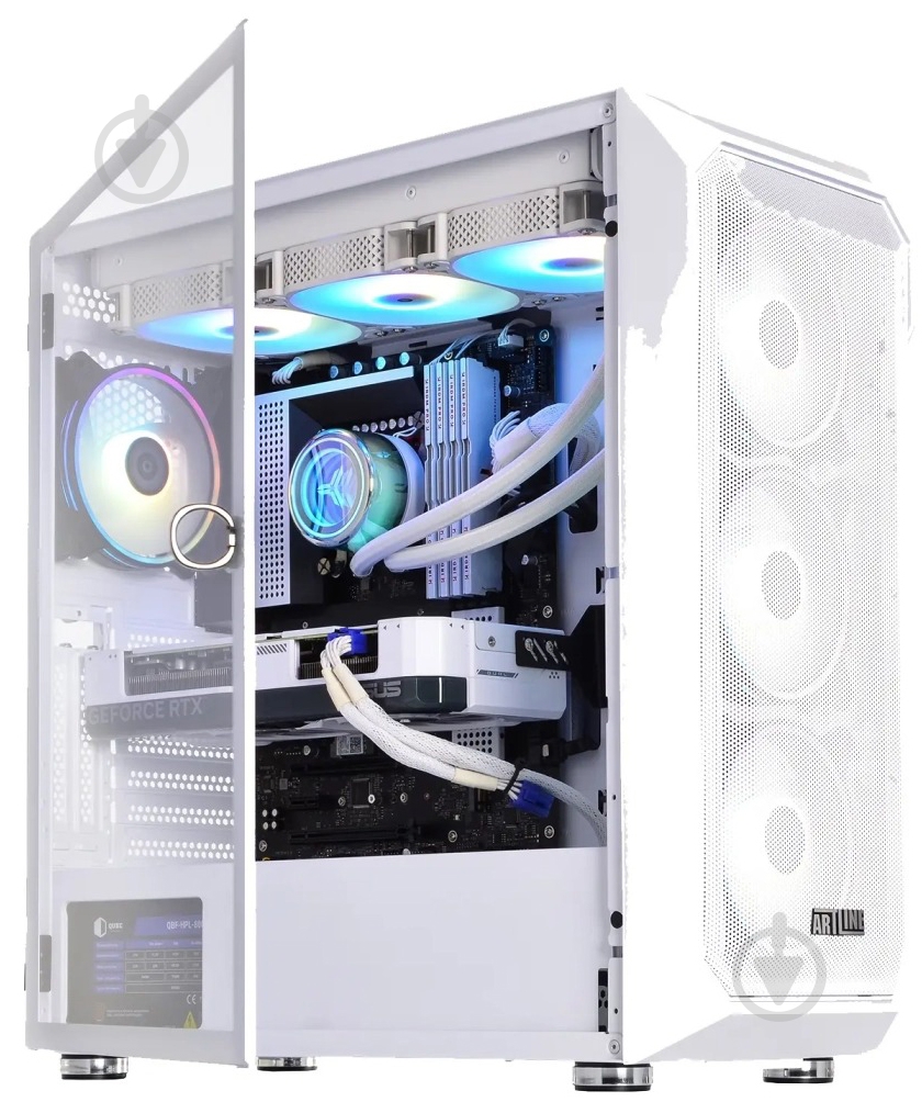 Компьютер Artline Gaming X77WHITE (X77Whitev105Win) white - фото 10 Компьютер Artline Gaming X77WHITE (X77Whitev105Win) white - фото 10