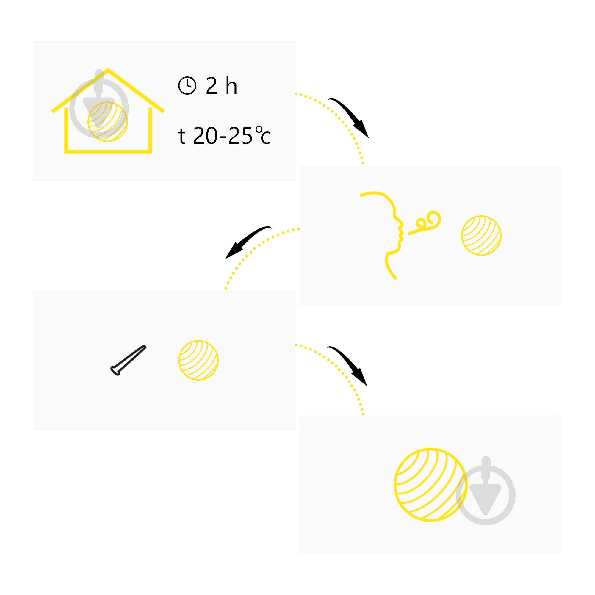 Гімнастичний м'яч Cornix MiniGYMball Purple d22 см XR-0225 - фото 7