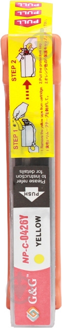 Картридж G&G для Canon CLI-426 PIXMA iP4840 yellow - фото 3 Картридж G&G для Canon CLI-426 PIXMA iP4840 yellow - фото 3