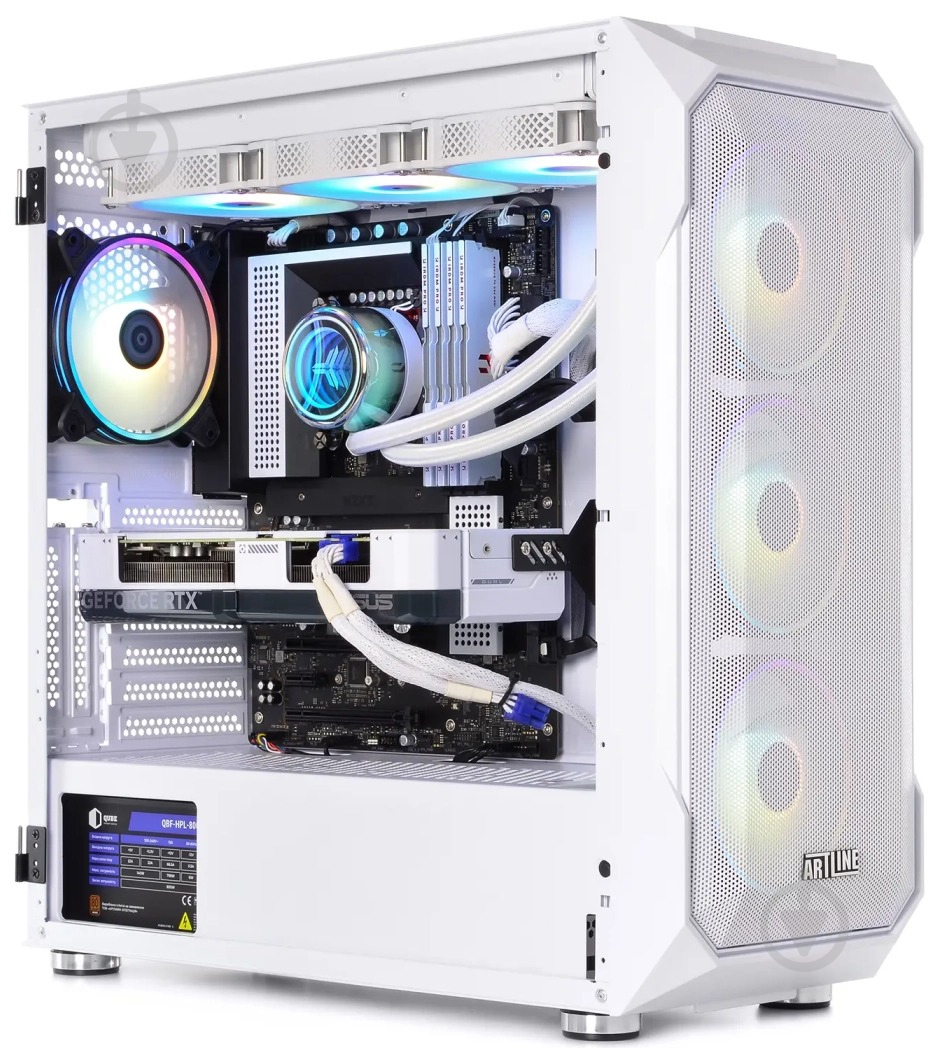 Комп'ютер Artline Gaming X77WHITE (X77Whitev108Win) white - фото 11 Комп'ютер Artline Gaming X77WHITE (X77Whitev108Win) white - фото 11