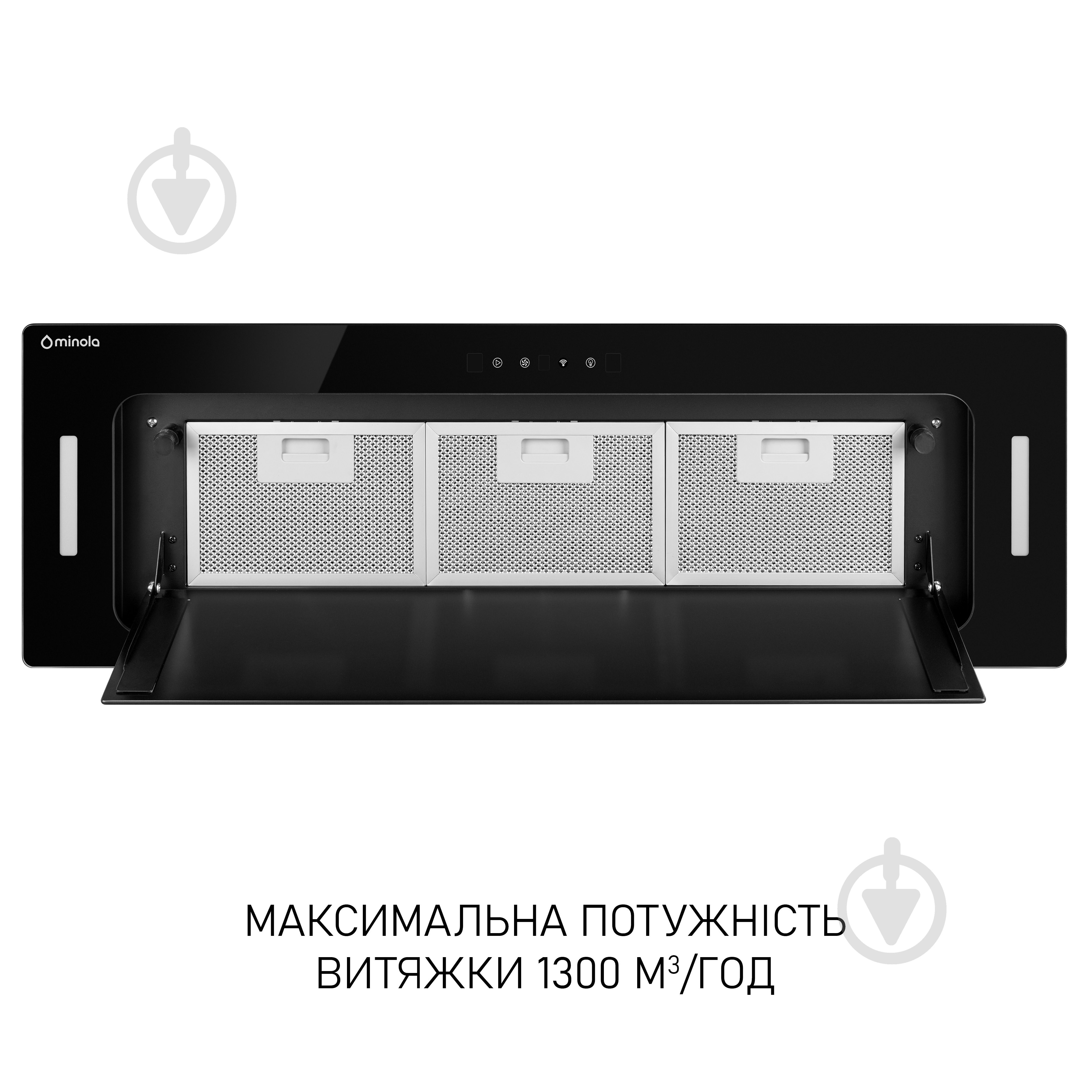 Витяжка Minola BGH 9977 BL Silent - фото 4