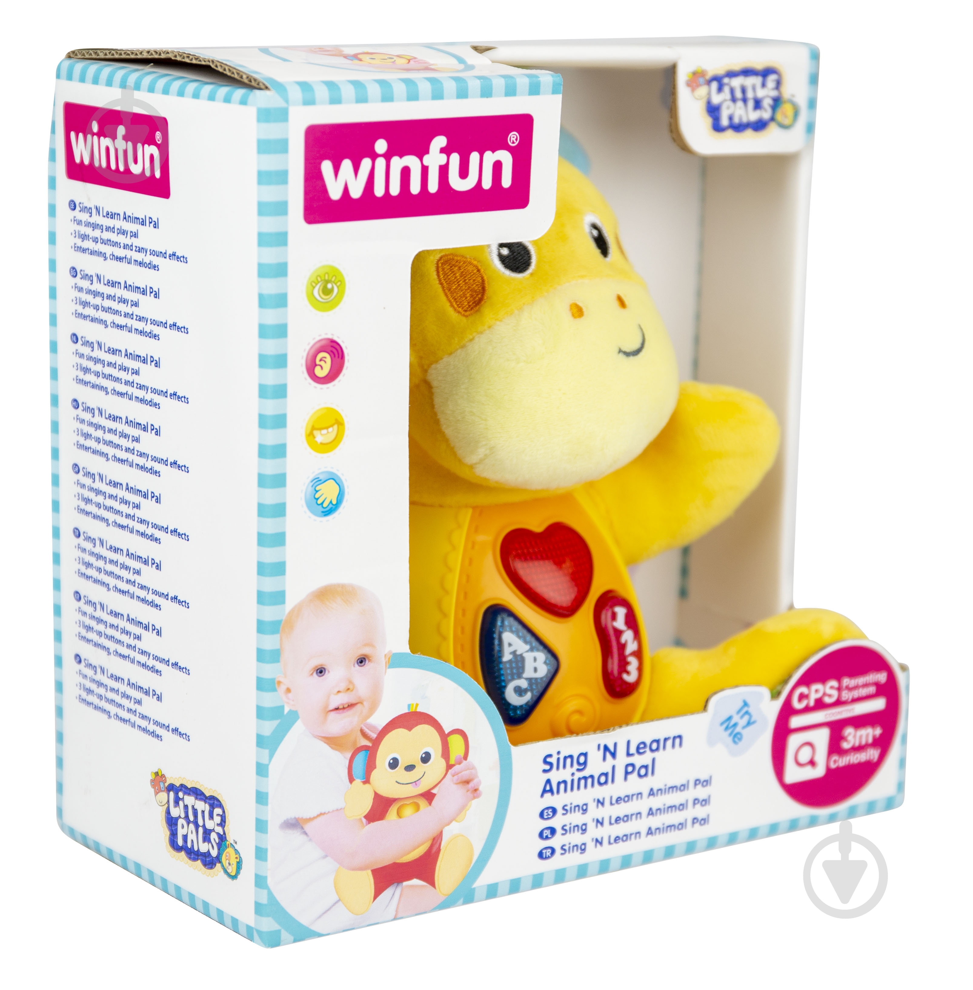 Игрушка развивающая Winfun Жираф 0276-01 - фото 3 Игрушка развивающая Winfun Жираф 0276-01 - фото 3