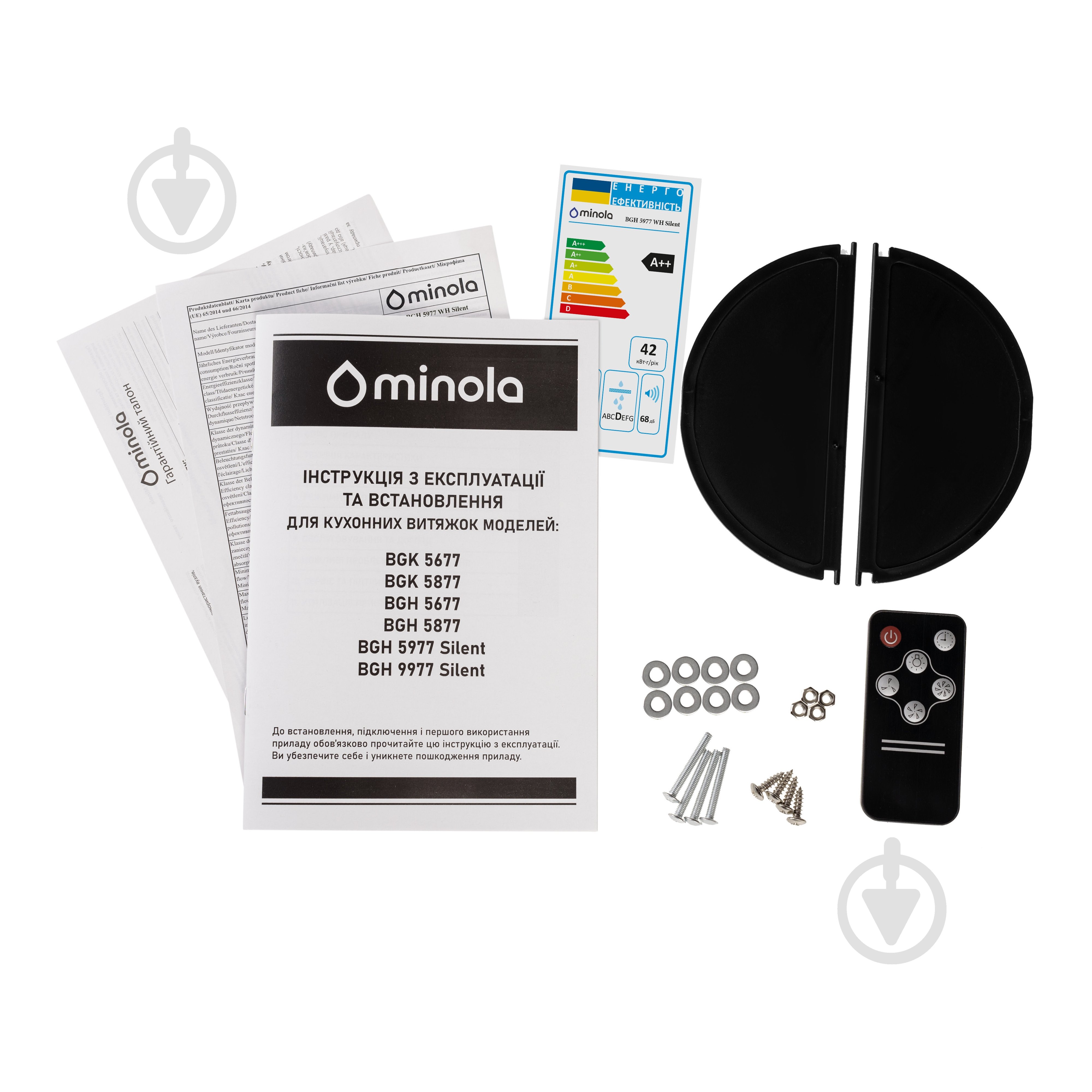 Витяжка Minola BGH 5977 WH Silent - фото 16