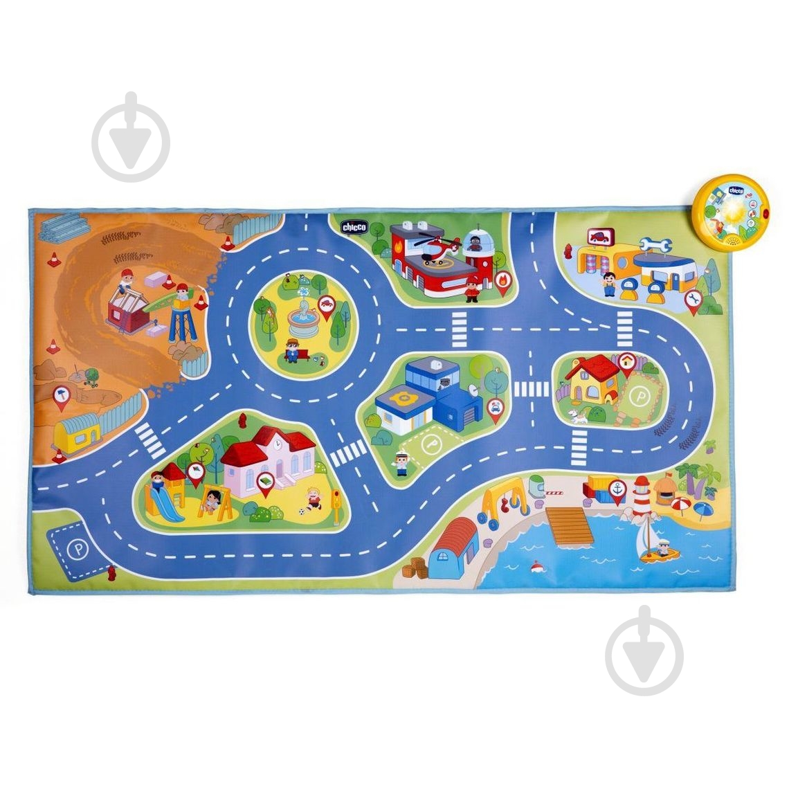 Коврик электронный Chicco Город 09700.00 - фото 1 Коврик электронный Chicco Город 09700.00 - фото 1