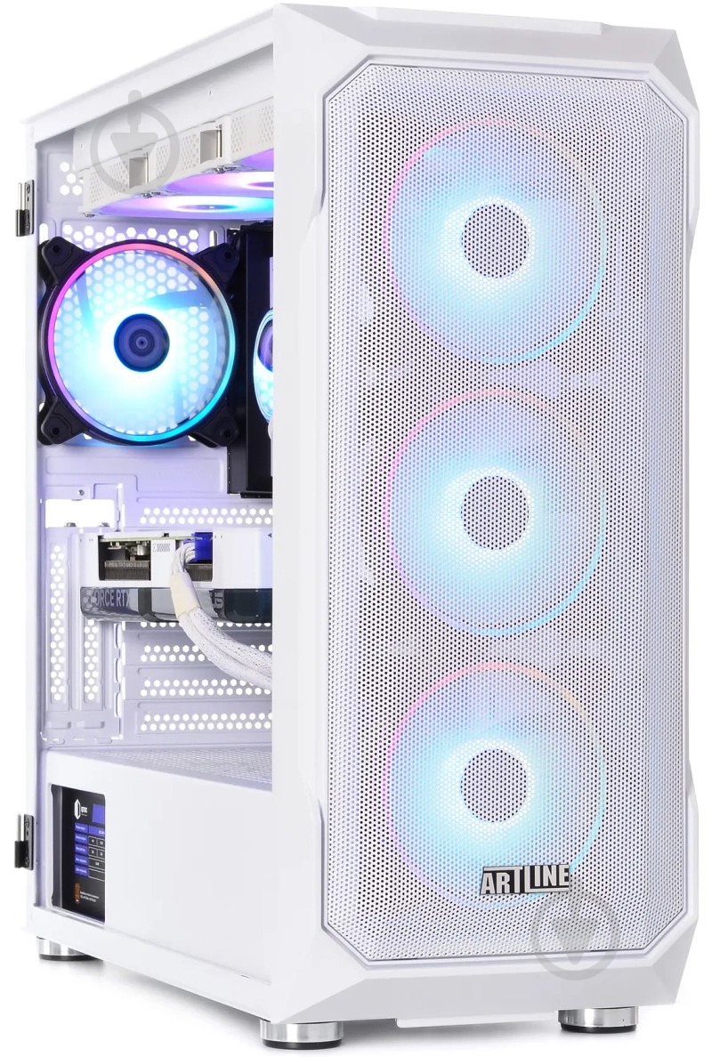 Компьютер Artline Gaming X77WHITE (X77Whitev110Win) white - фото 6 Компьютер Artline Gaming X77WHITE (X77Whitev110Win) white - фото 6