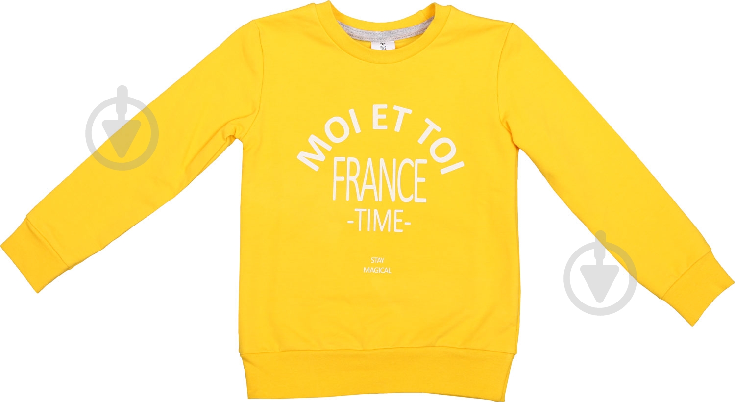 Джемпер Роза 190136 р.116 лимон - фото 2 Джемпер Роза 190136 р.116 лимон - фото 2