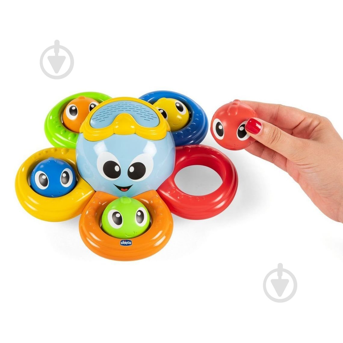 Іграшка для ванни Chicco Восьминіг Біллі 10037.00 - фото 4