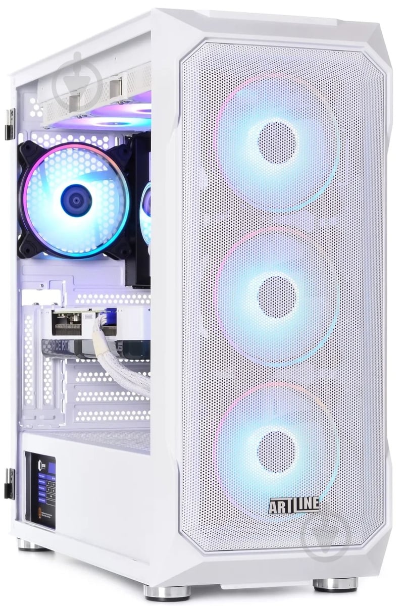 Компьютер Artline Gaming X77WHITE (X77Whitev113Win) white - фото 6 Компьютер Artline Gaming X77WHITE (X77Whitev113Win) white - фото 6