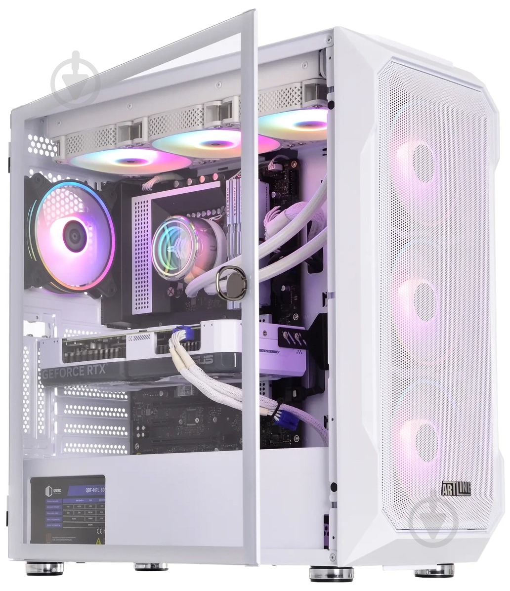 Компьютер Artline Gaming X77WHITE (X77Whitev113Win) white - фото 7 Компьютер Artline Gaming X77WHITE (X77Whitev113Win) white - фото 7