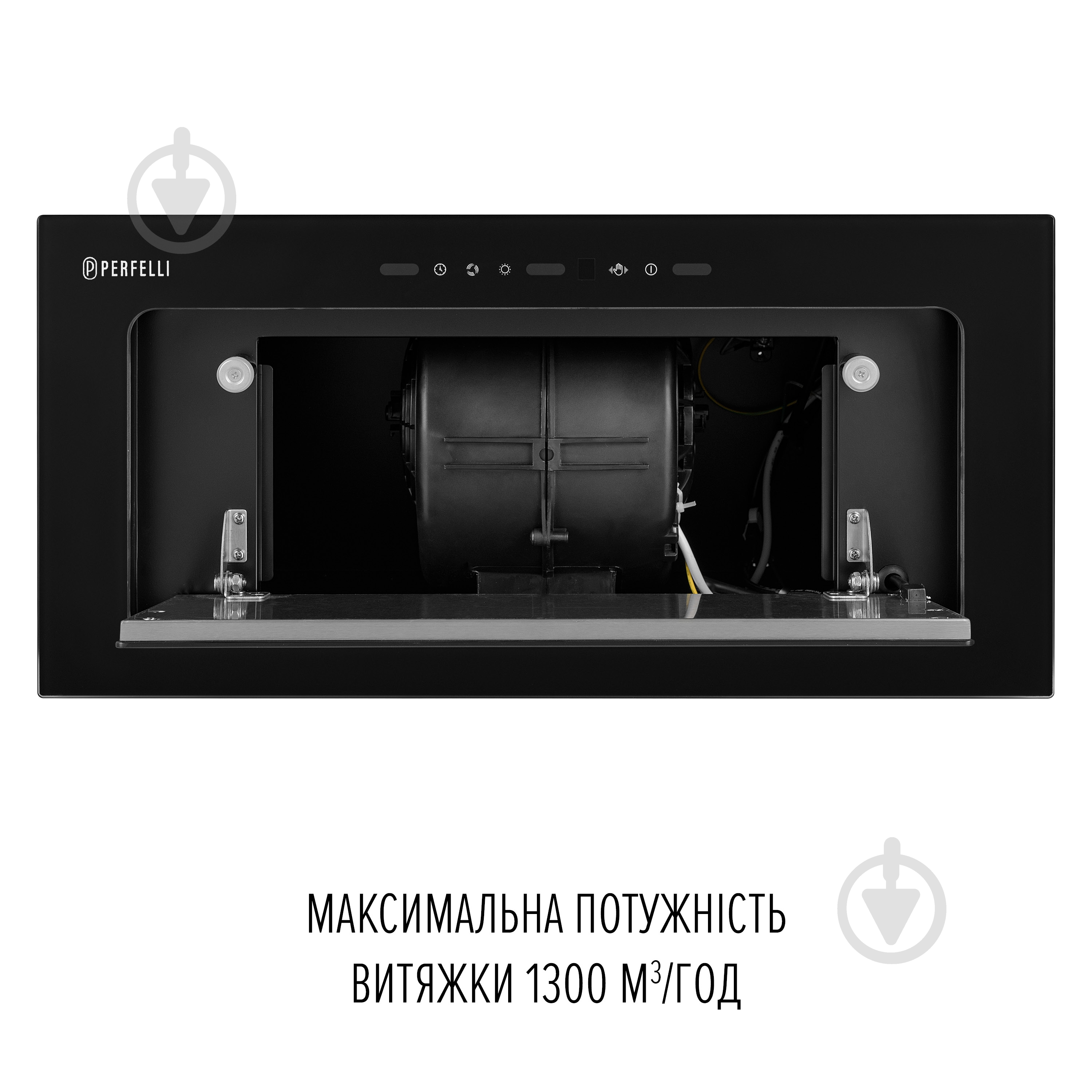 Витяжка Perfelli Design VISION 6 NERO SILENZIO - фото 5