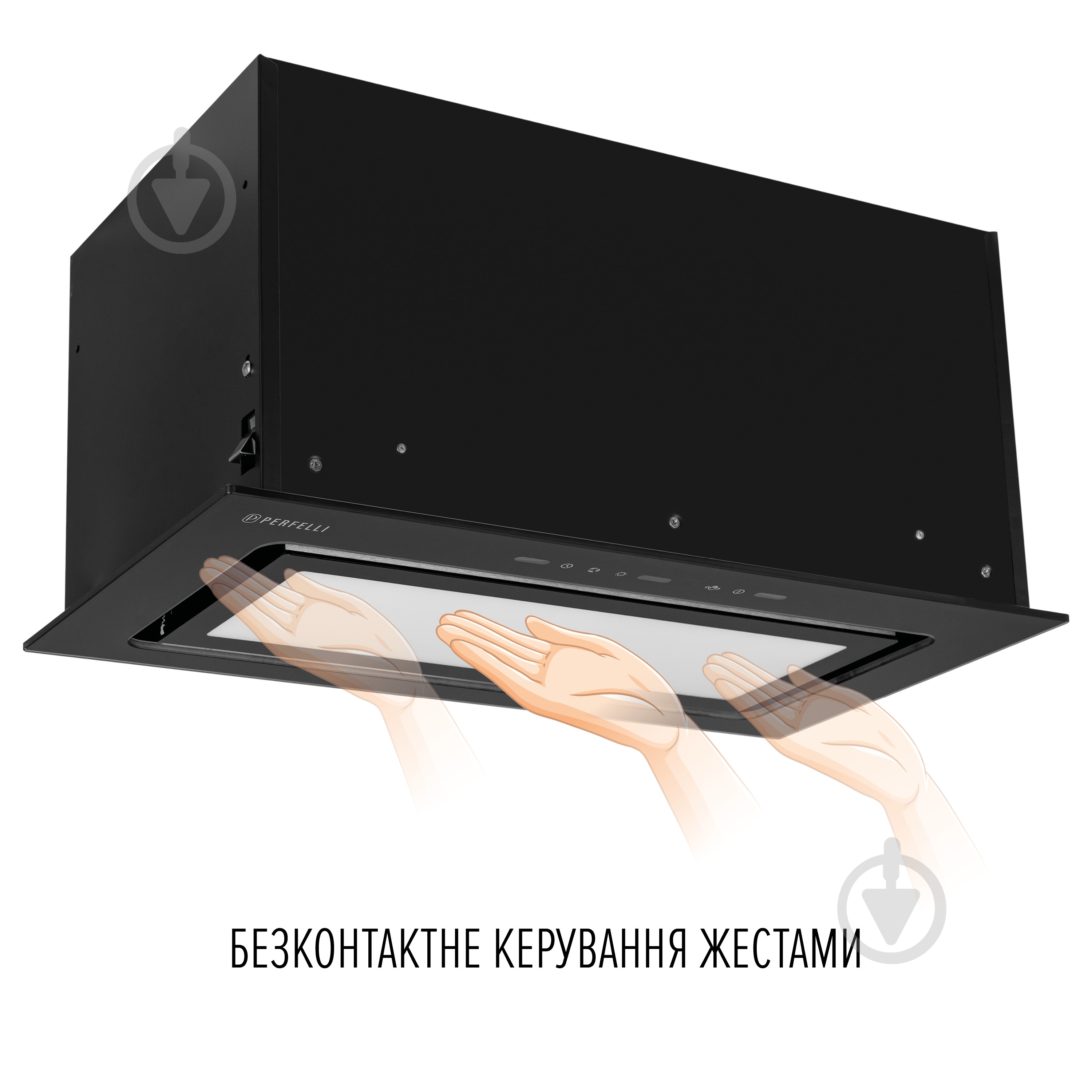Витяжка Perfelli Design VISION 6 NERO SILENZIO - фото 7