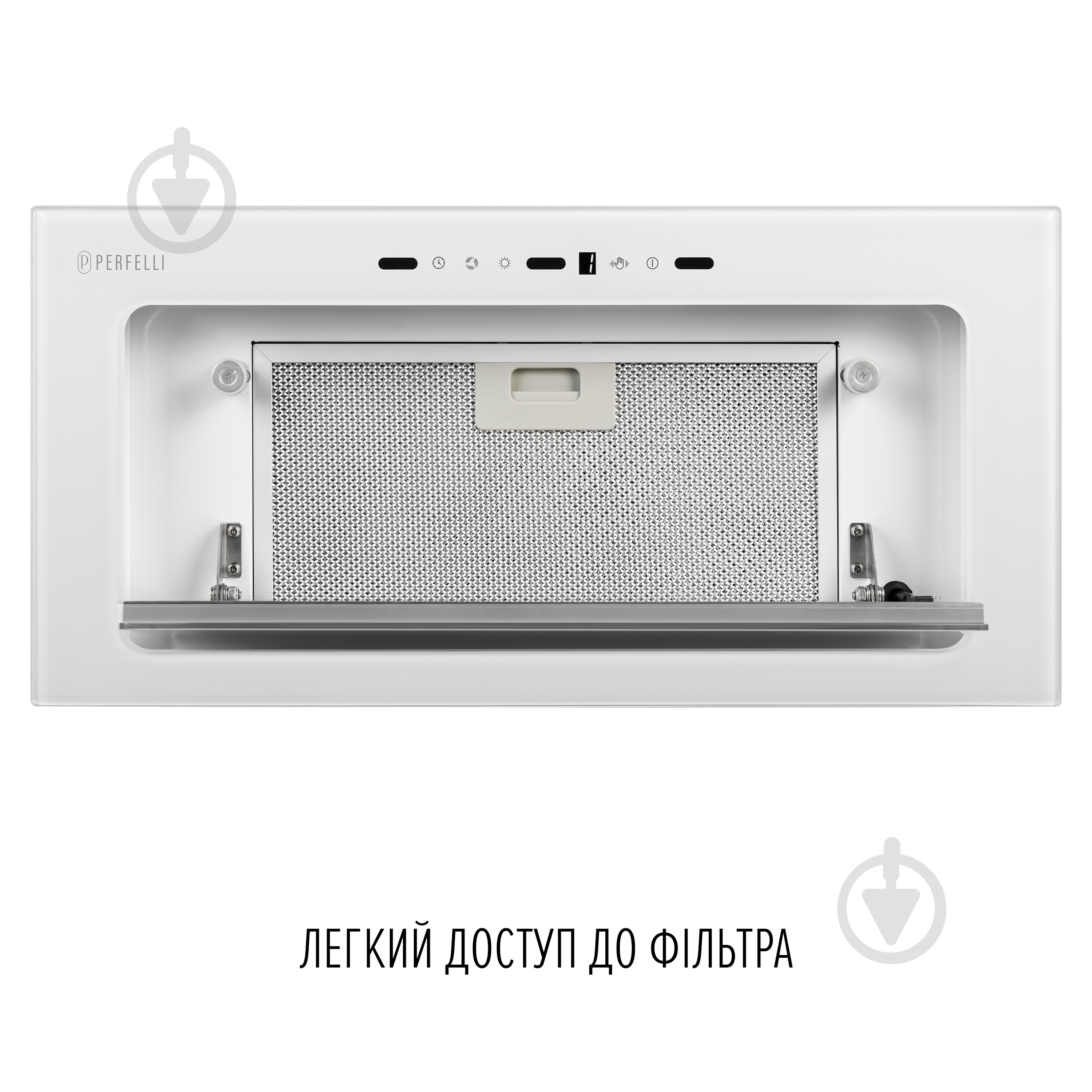 Витяжка Perfelli Design VISION 6 BIANCO SILENZIO - фото 6 Витяжка Perfelli Design VISION 6 BIANCO SILENZIO - фото 6