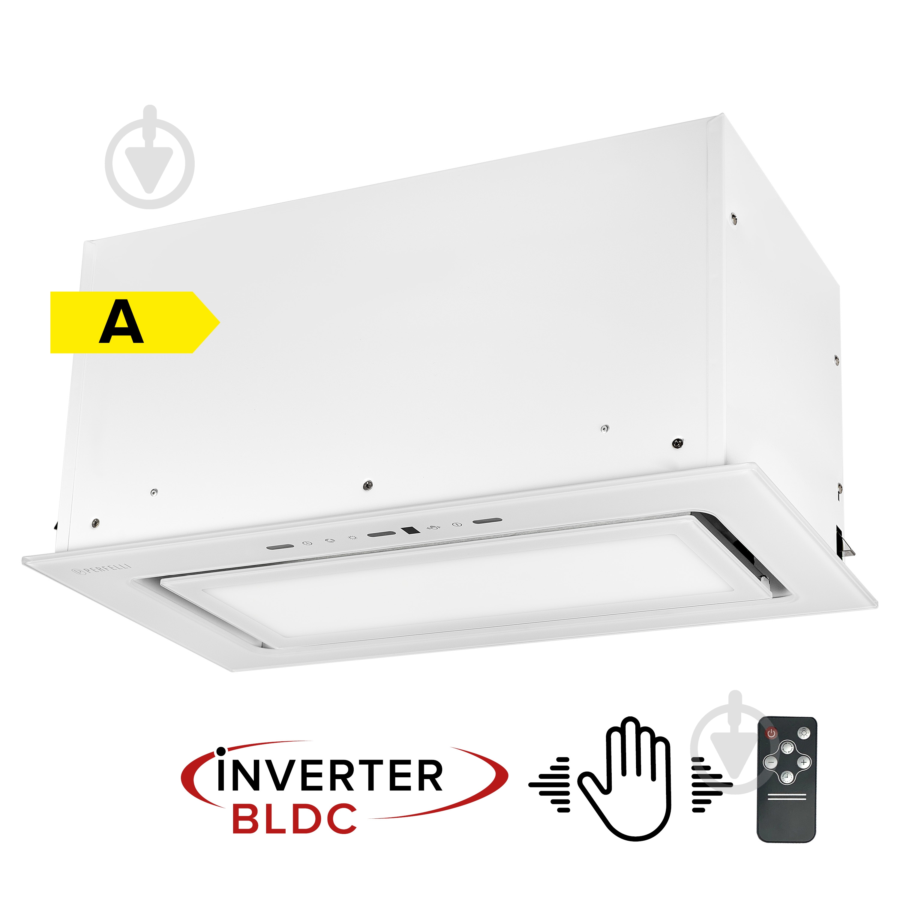 Витяжка Perfelli Design VISION 6 BIANCO SILENZIO - фото 2 Витяжка Perfelli Design VISION 6 BIANCO SILENZIO - фото 2