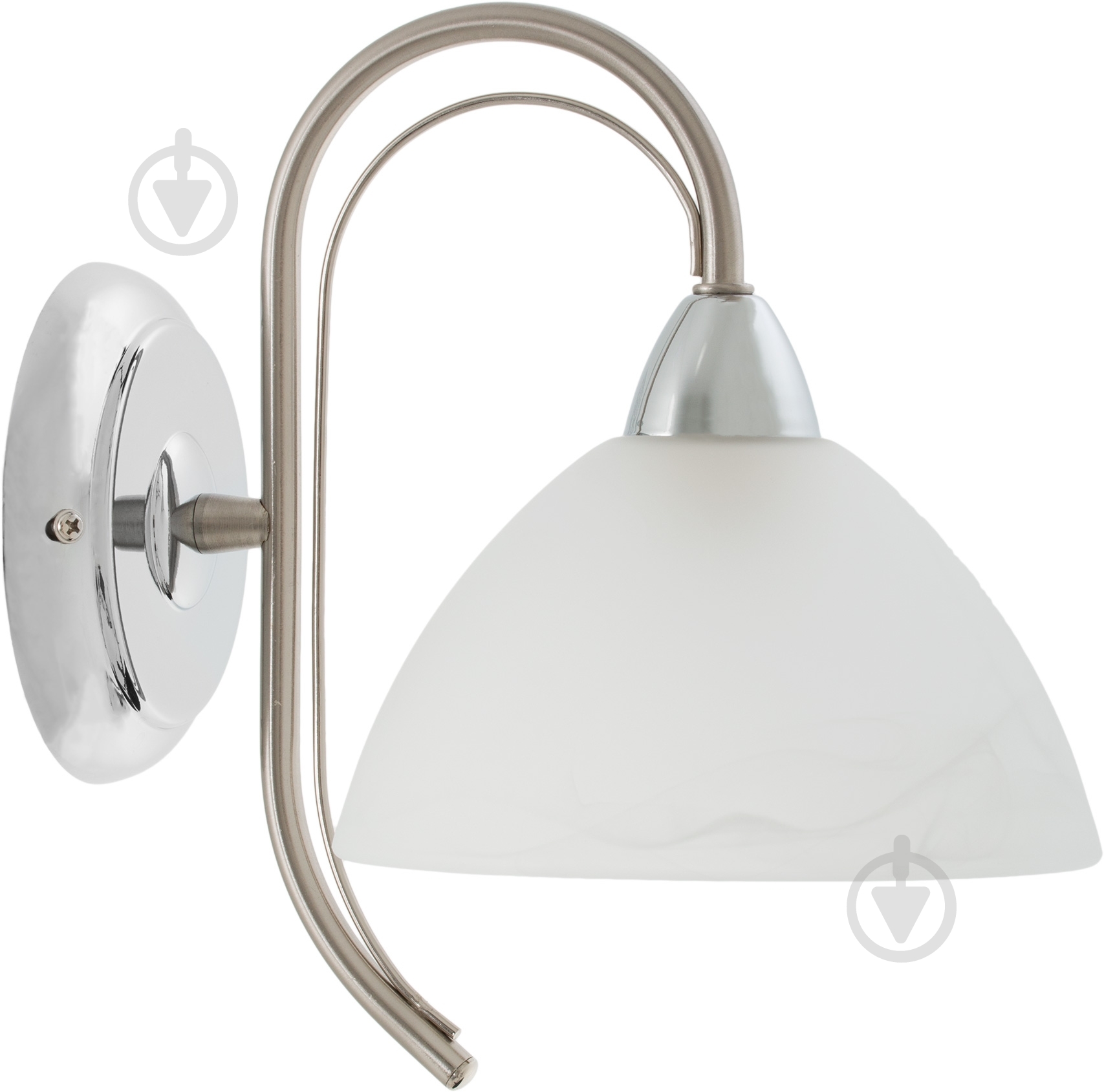 Бра Eglo Milea 1x40 Вт E14 матовый никель 89824 - фото 1