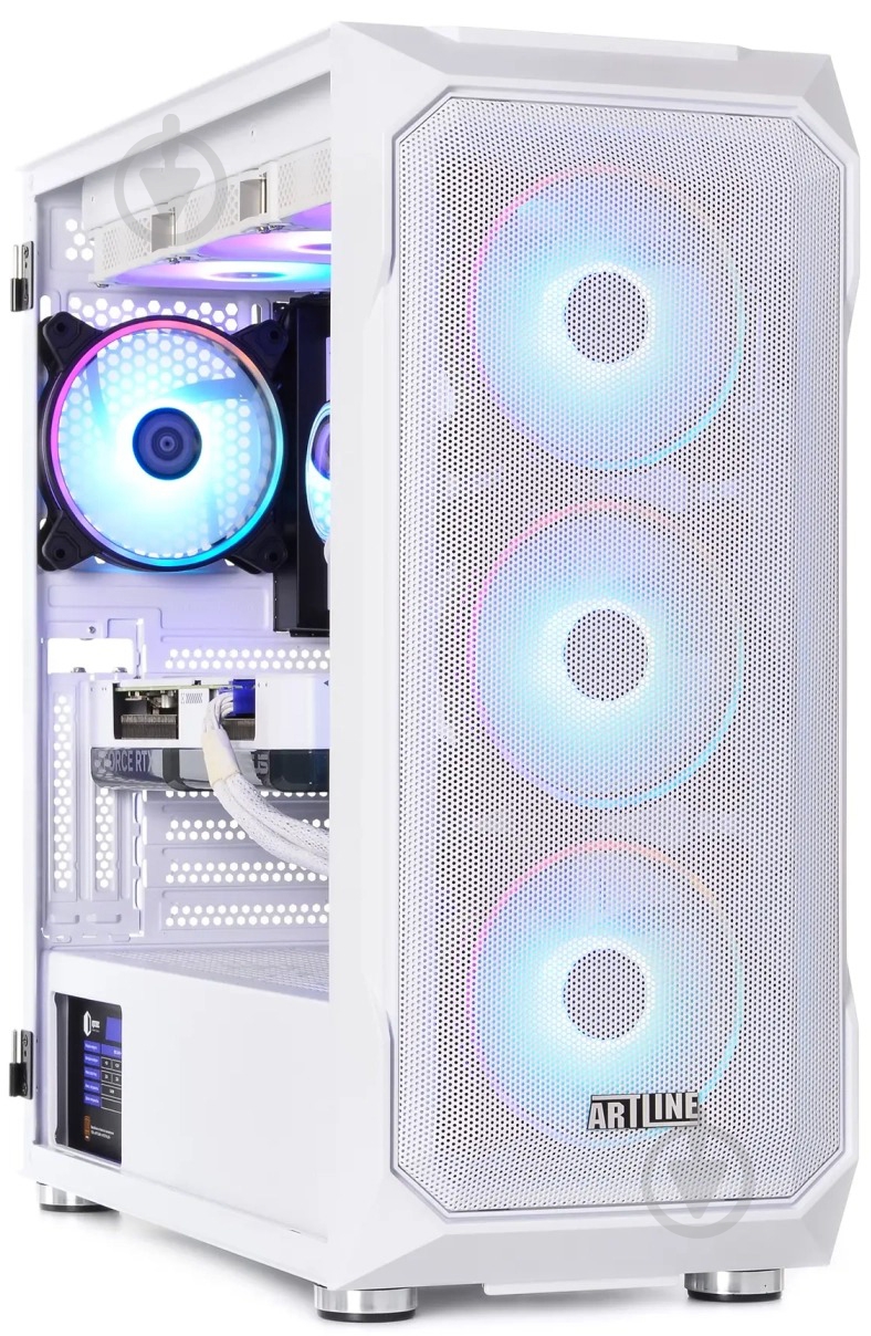 Компьютер Artline Gaming X77WHITE (X77Whitev109Win) white - фото 6 Компьютер Artline Gaming X77WHITE (X77Whitev109Win) white - фото 6