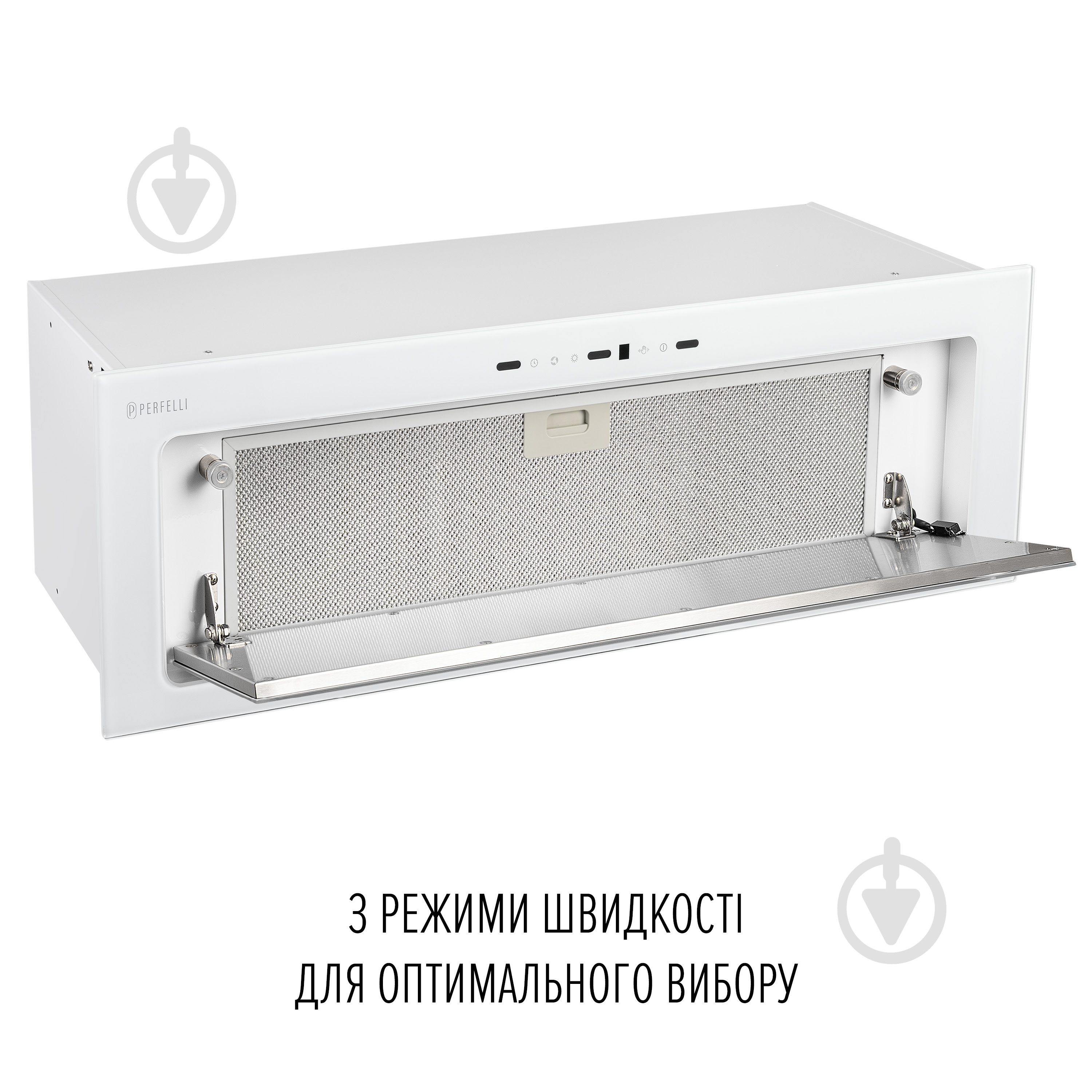 Витяжка Perfelli Design VISION 9 BIANCO SILENZIO - фото 11 Витяжка Perfelli Design VISION 9 BIANCO SILENZIO - фото 11