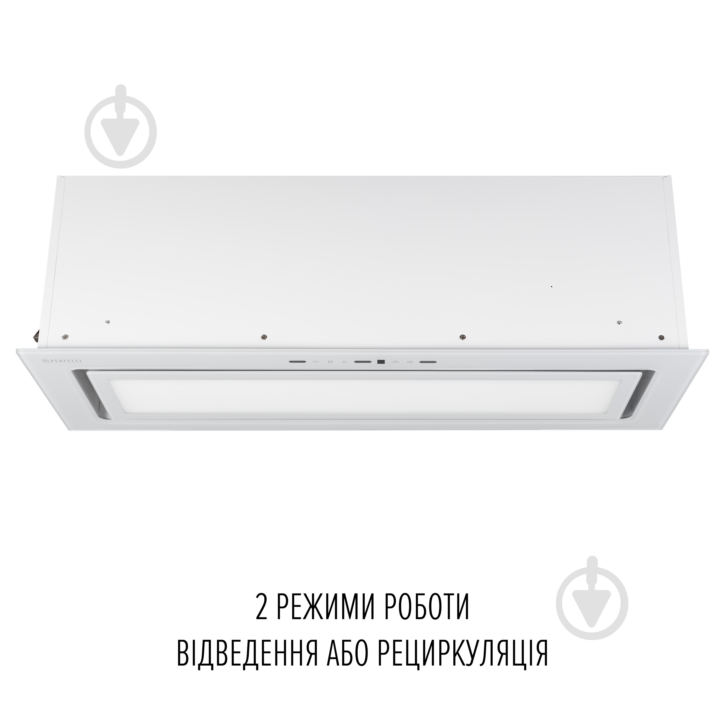 Витяжка Perfelli Design VISION 9 BIANCO SILENZIO - фото 6 Витяжка Perfelli Design VISION 9 BIANCO SILENZIO - фото 6