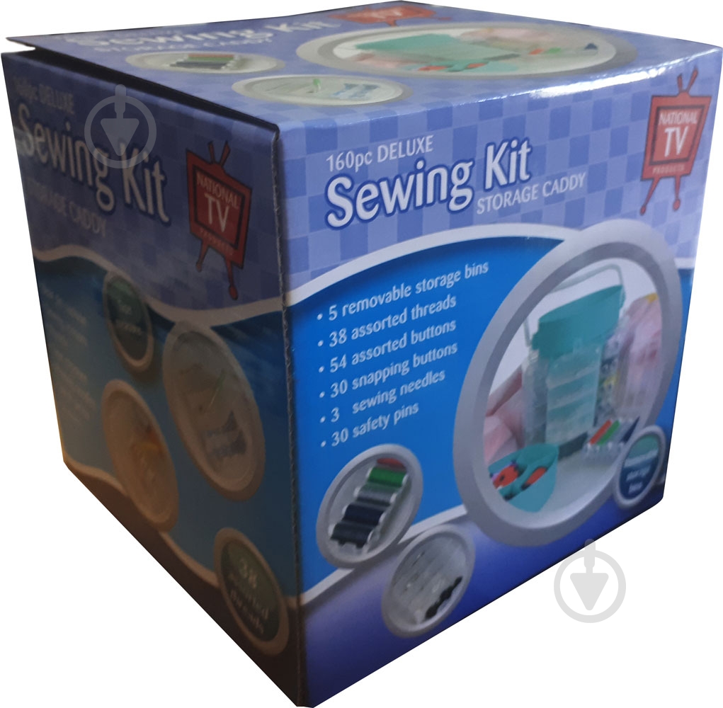 Набір для шиття Sewin Kit 160 pc Deluxe - фото 3 Набір для шиття Sewin Kit 160 pc Deluxe - фото 3