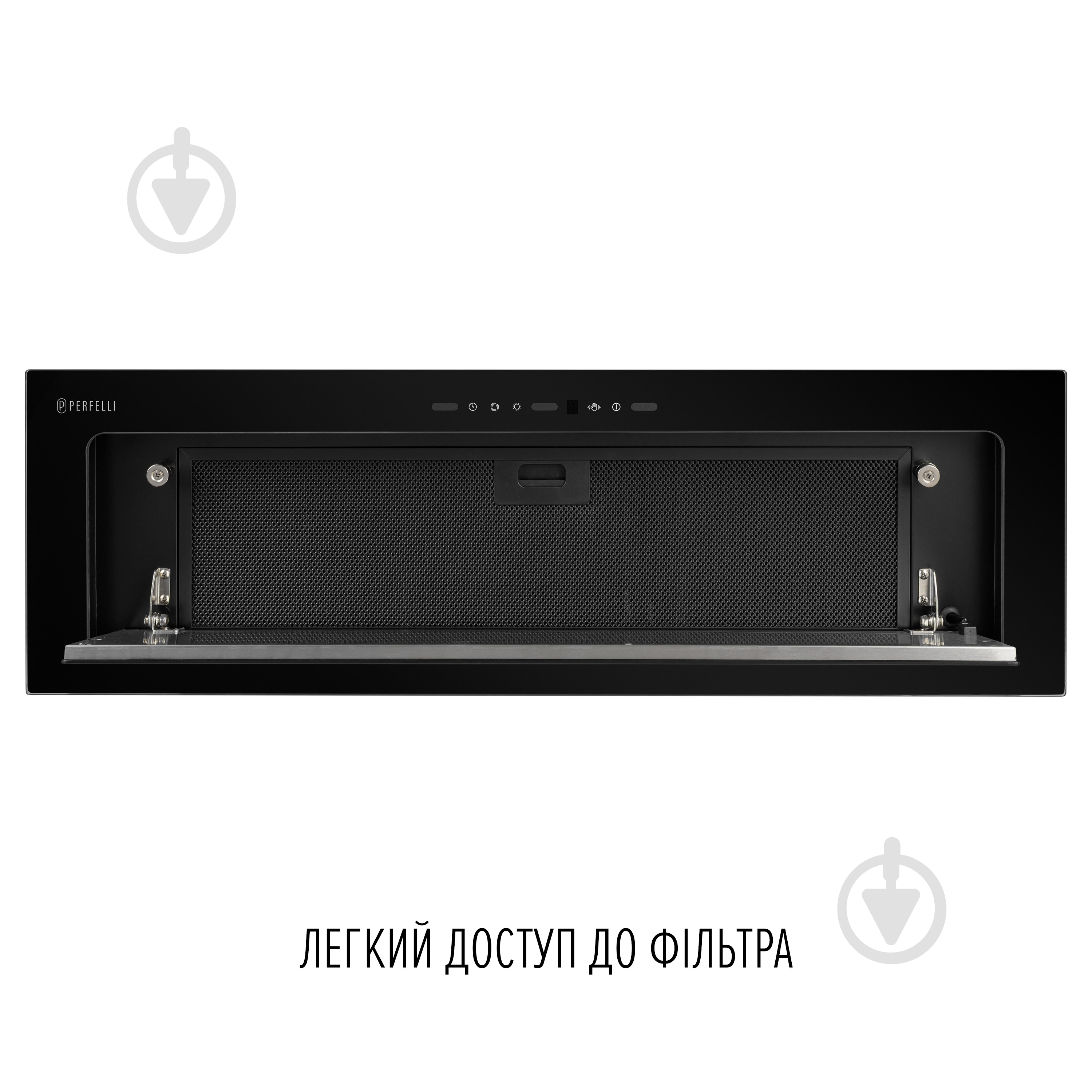 Вытяжка Perfelli Design VISION 9 NERO SILENZIO - фото 3