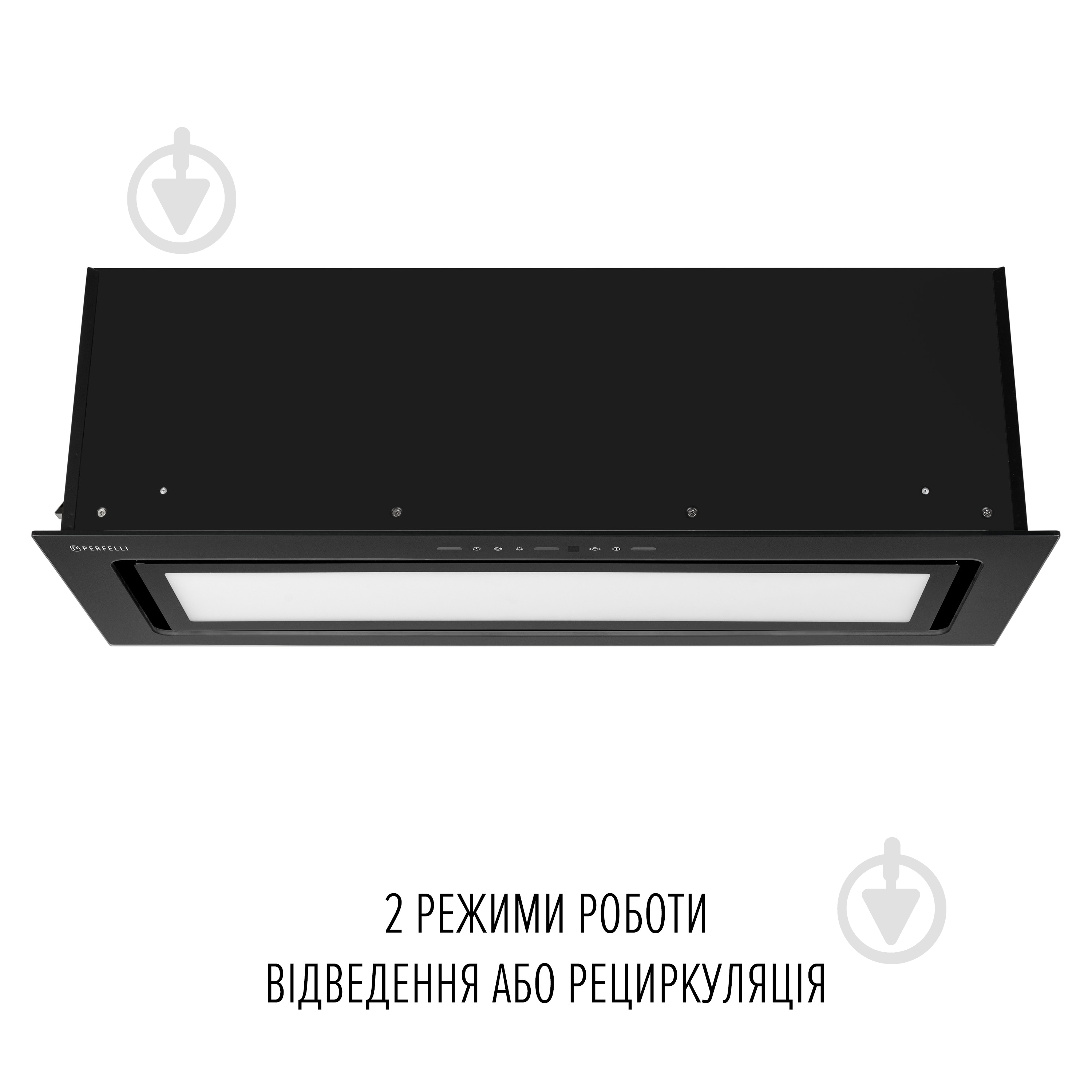 Вытяжка Perfelli Design VISION 9 NERO SILENZIO - фото 5