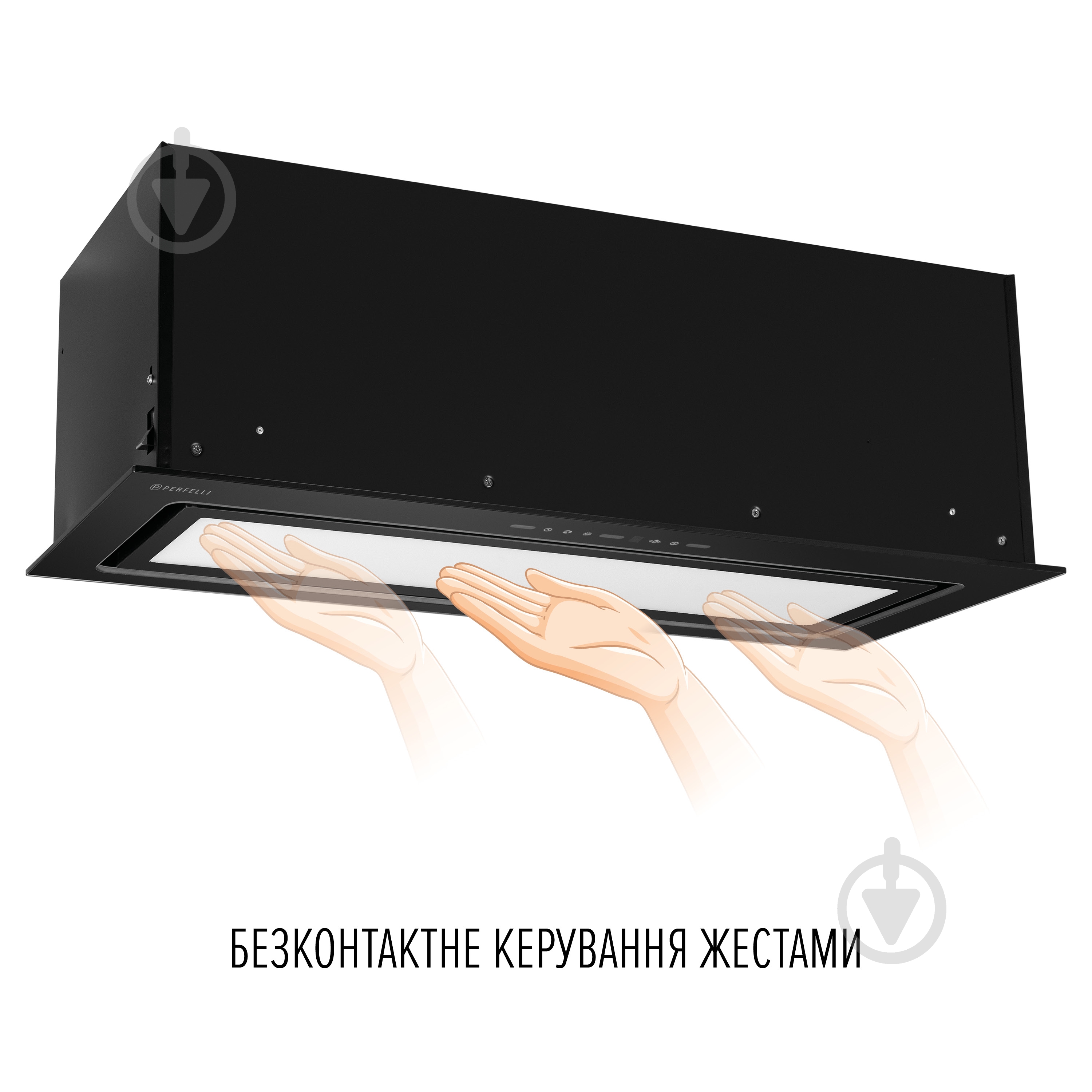 Вытяжка Perfelli Design VISION 9 NERO SILENZIO - фото 6